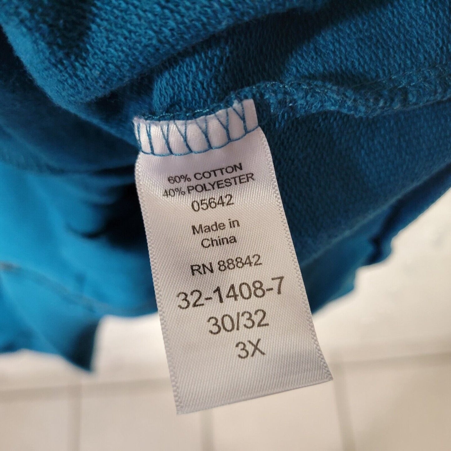 Women Within Women Jacket 3X Hoodie Pockets Blue Full Zip Drawstring Warm Casual