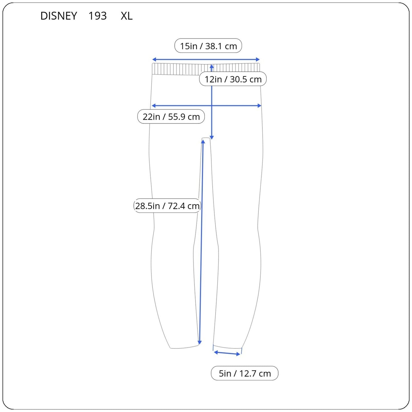 Disney Mickey Mouse Womens Pajama Pants XL Pull On Gray Poly Blend Loungewear