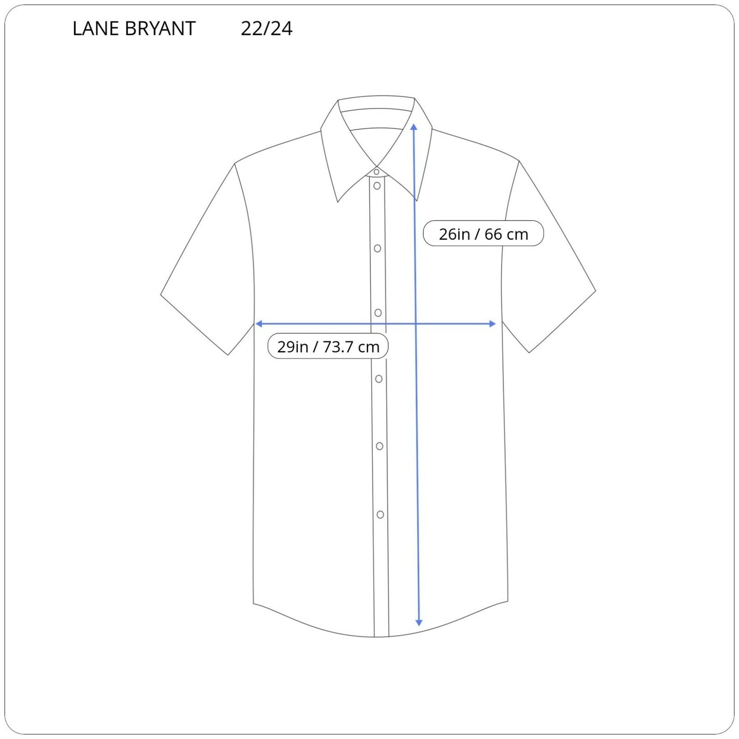 Lane Bryant Womens Top 22 24 Plus Button Up VNeck Purple Paisley Crinkle Office