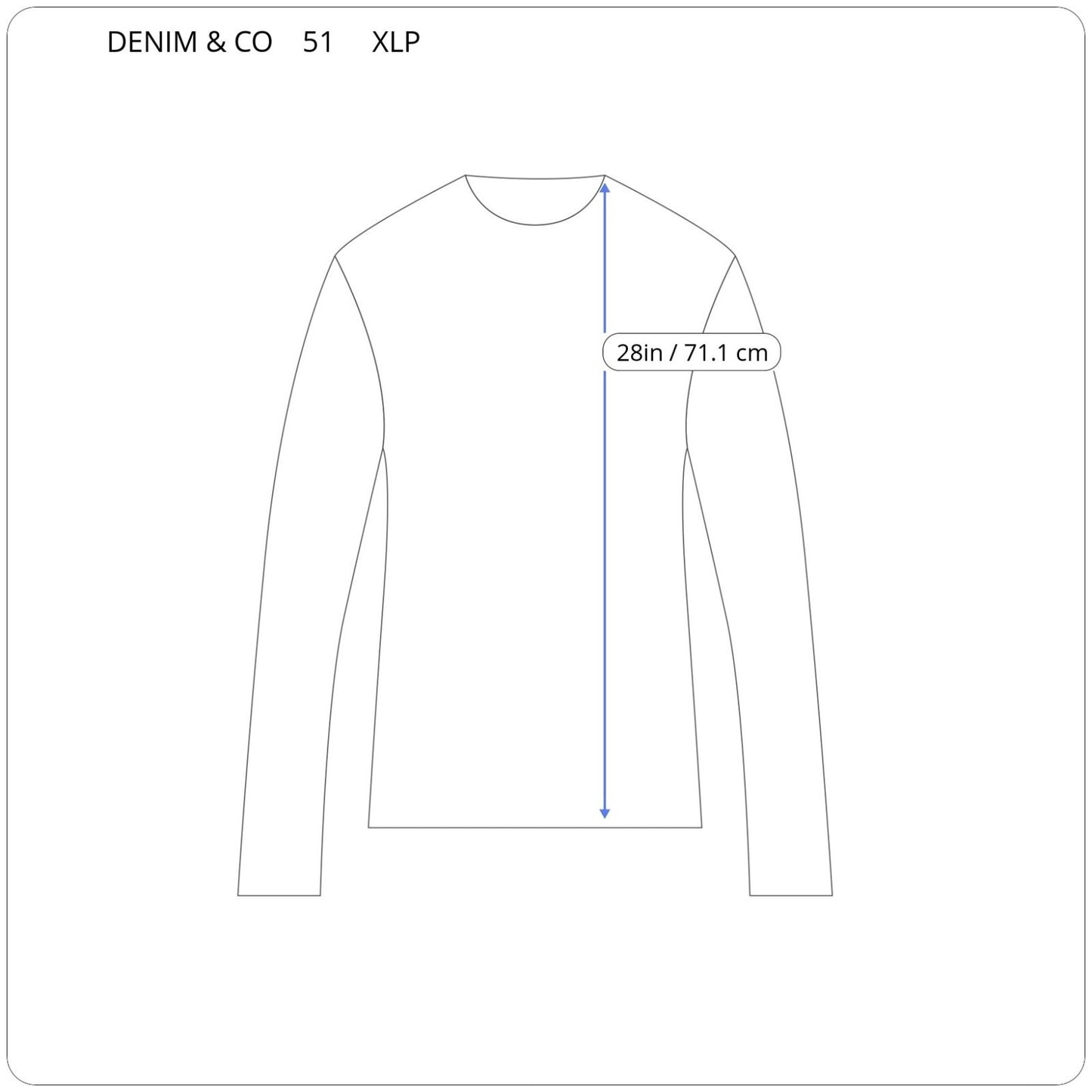 Denim Co Womens Sweater XLP Long Dolman Sleeve Purple Soft Acrylic Pockets Comfy