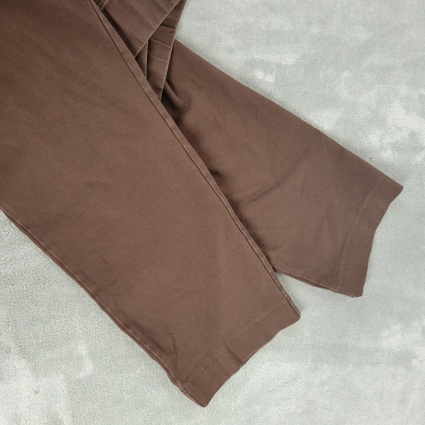 Lands End Womens Pants 2X Plus Starfish Slim Leg Pull On Brown Comfy Casual