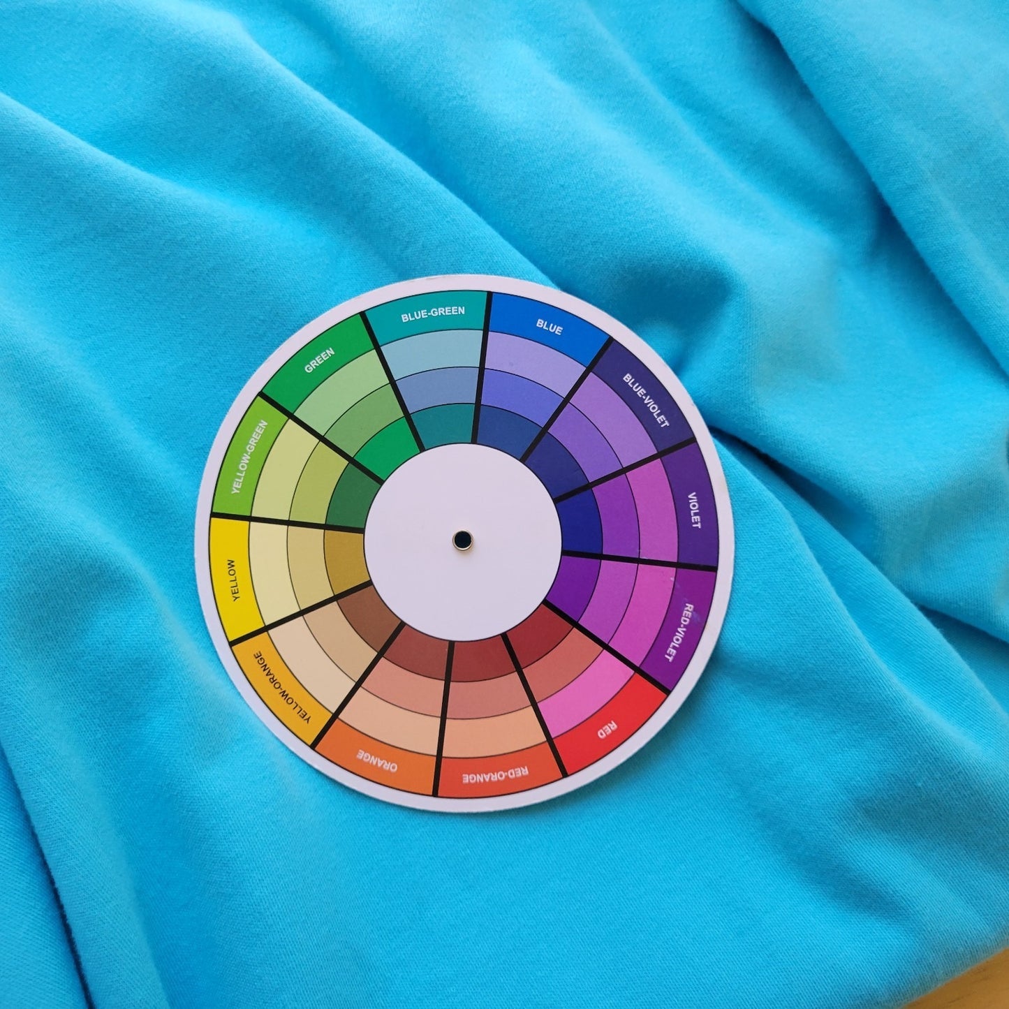 Quacker Factory Womens Top 3X Plus Tunic Roll Tab Sleeve Faux Pearls Blue