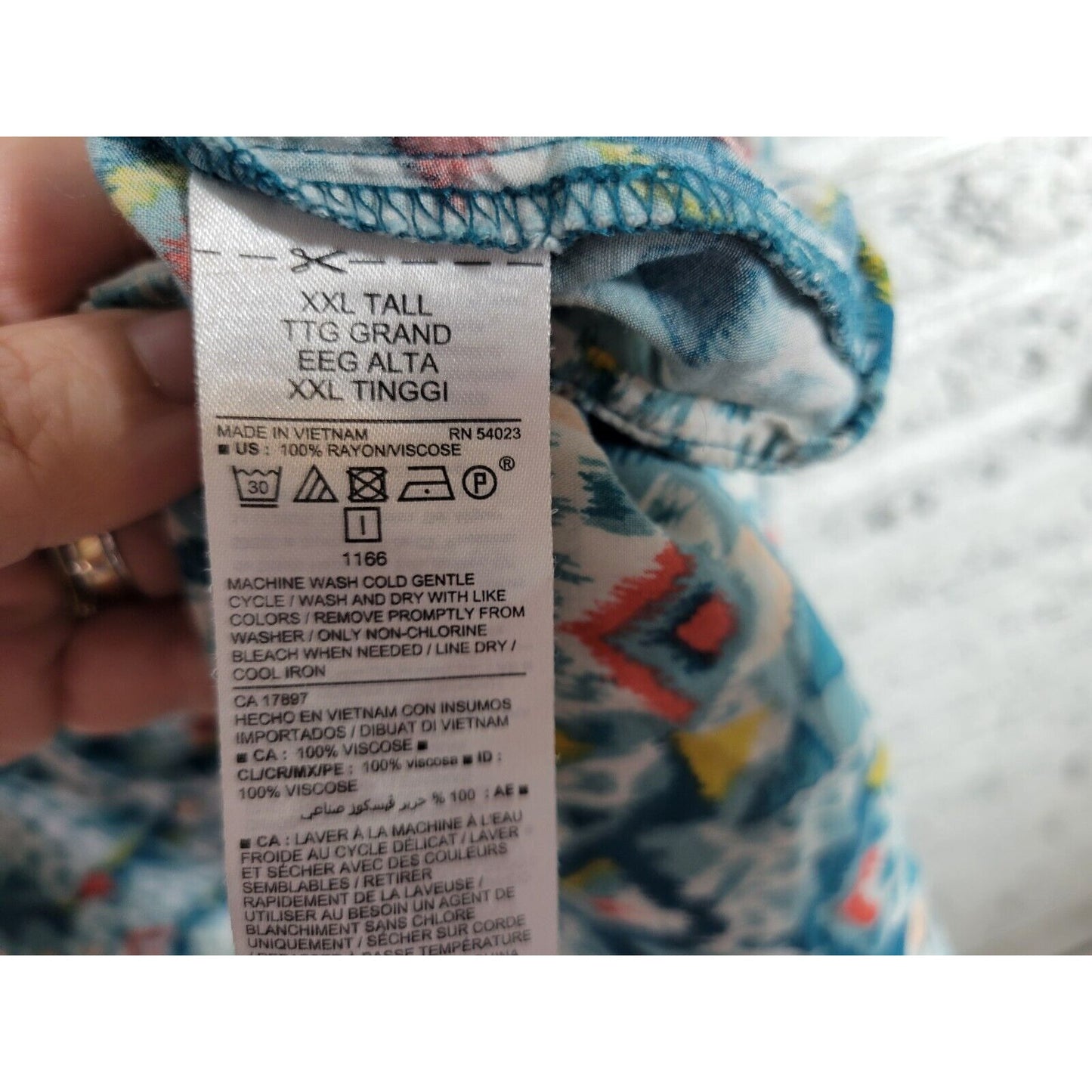 Old Navy Womens Dress XXL Tall Plus Slip Midi Adjustable Spaghetti Blue Rayon