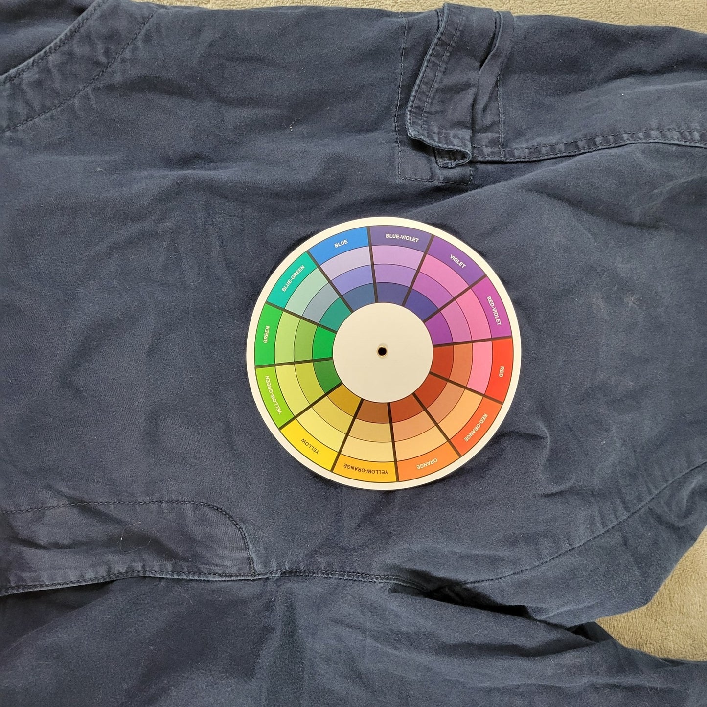 Chaps Womens Pants 16W Plus Cargo Capri Blue Zip Fly Lightweight Cotton Blend