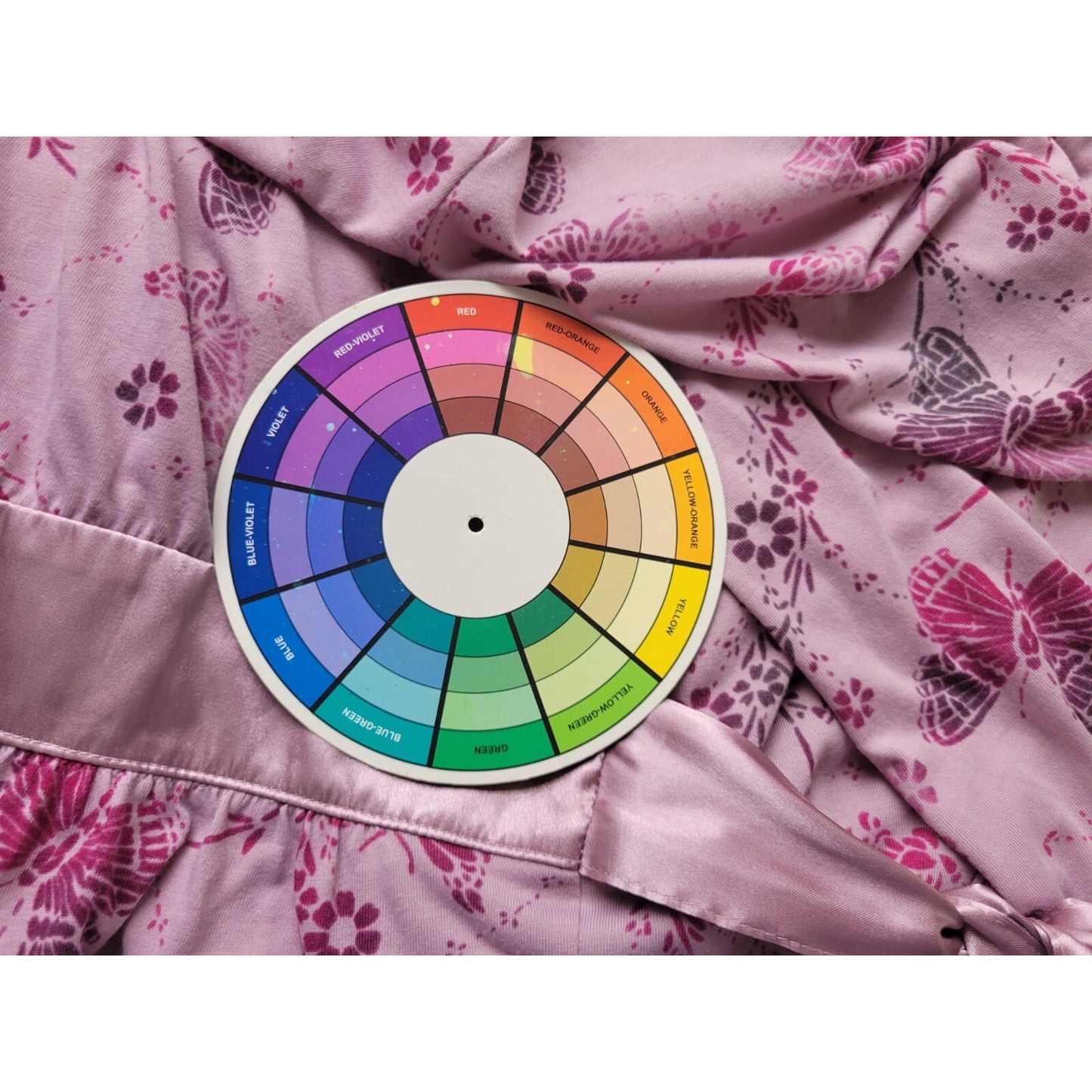 Apt 9 Intimates Womens Robe XXL Plus 3/4 Sleeve Butterflies Lavender Lightweight