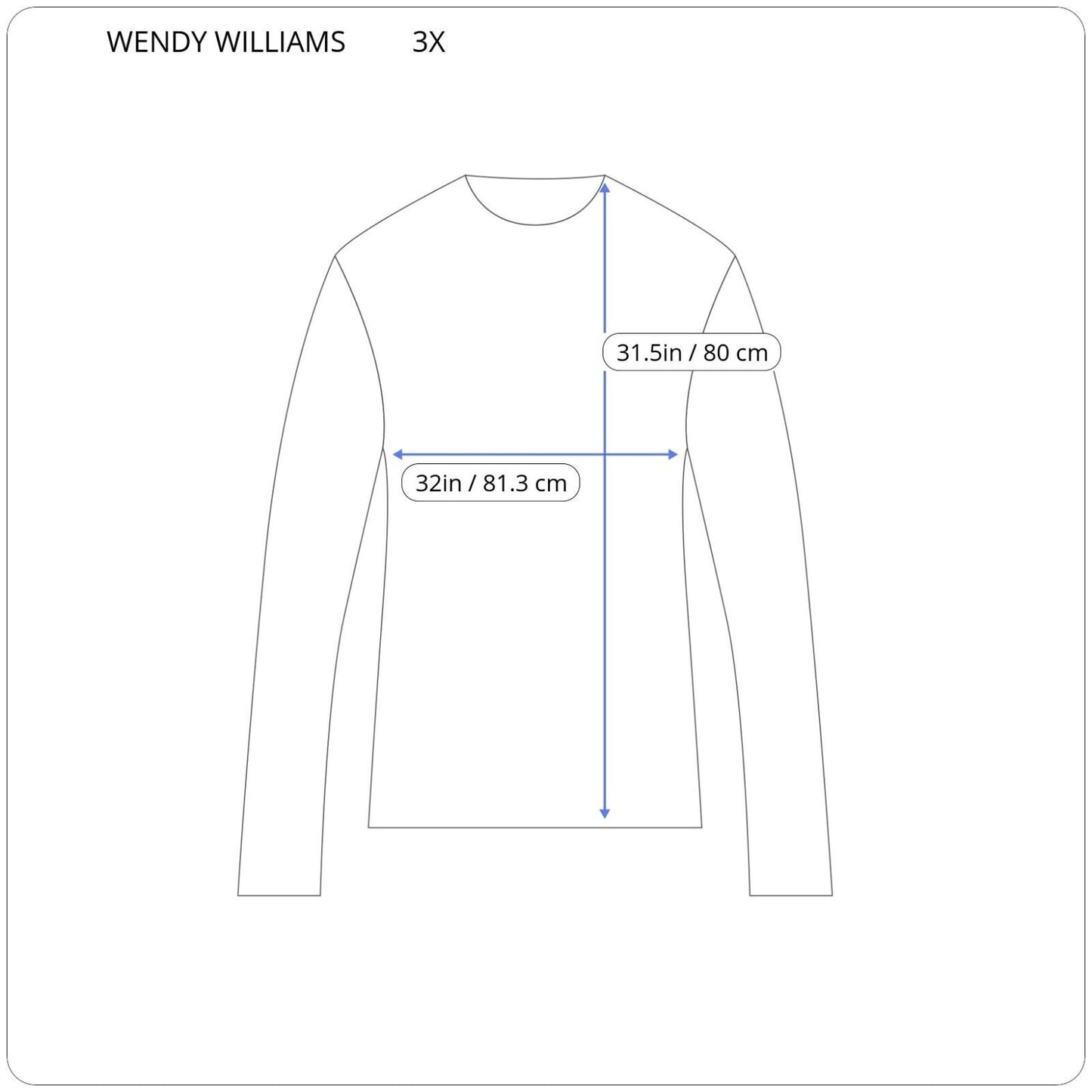 Wendy Williams Womens Sweatshirt 3X Pajama Knit Gray Sunday Lightweight Lounge