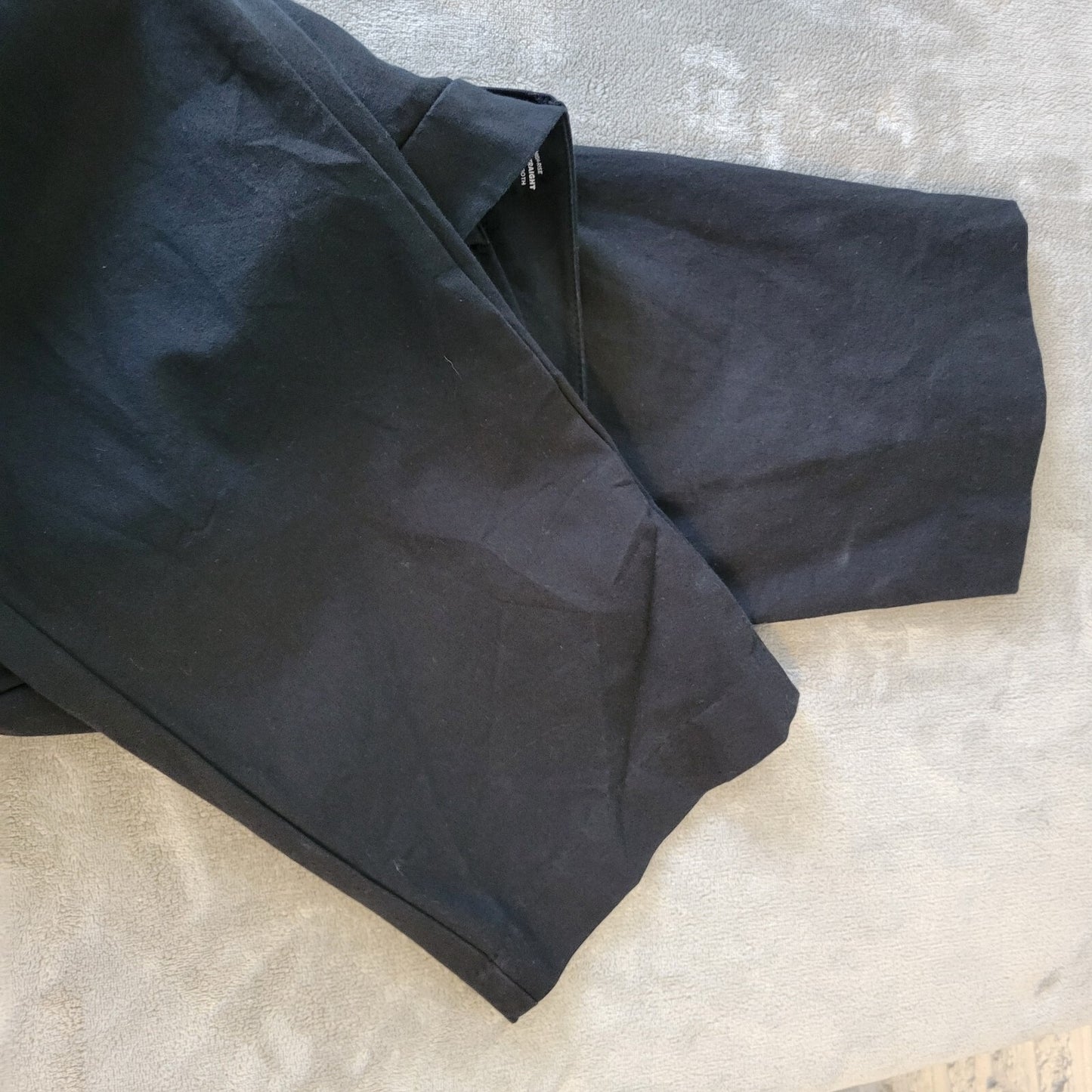 Old Navy Womens Pants 20 Plus Pixie High Rise Capri Black Cotton Blend Zip Fly