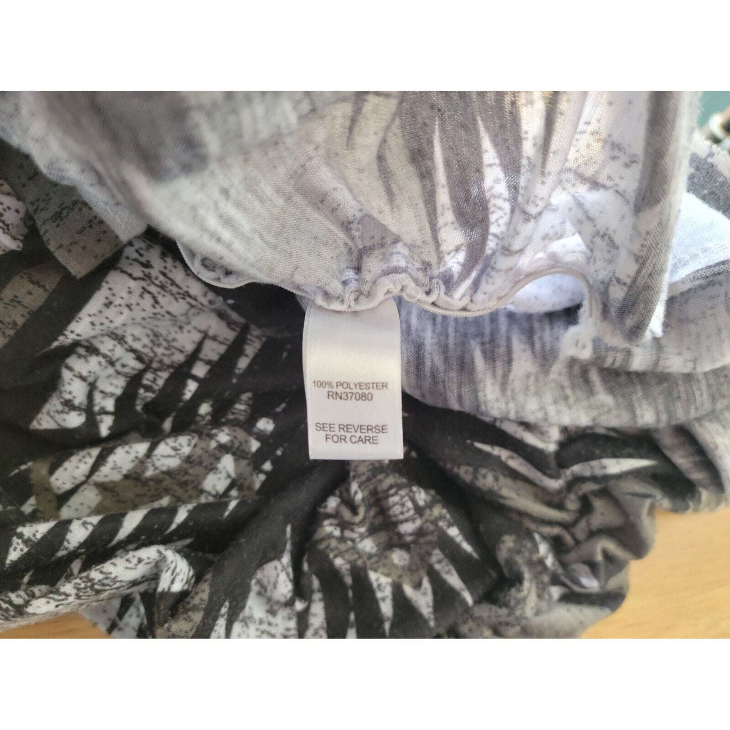 Cato Womens Top 18W 20W Plus Short Sleeve Pullover Studded Black Geometric