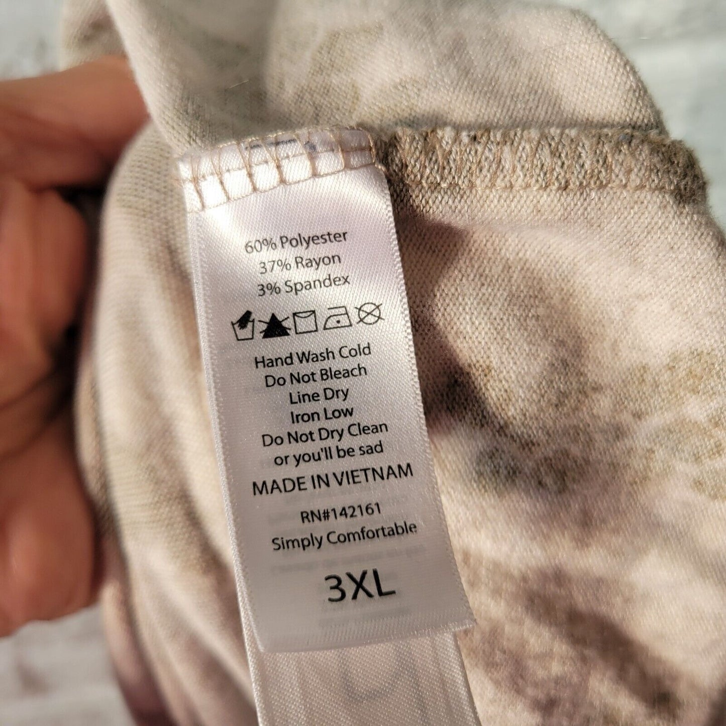 Lularoe Women Top 3XL Plus Cardigan Open Duster Gray Geometric Poly Blend Knit