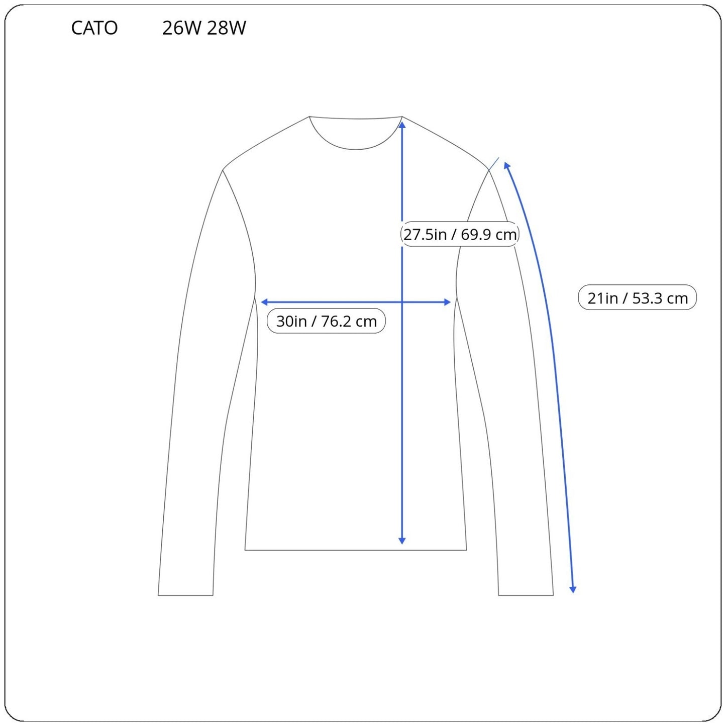 Cato Womens Sweater 26W 28W Plus Pullover Cowl Neck Polyester Blend Blue Pockets