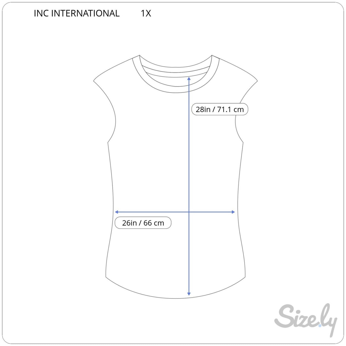 INC International Concepts Women Swim Coverup 1X Plus Sleeveless Zig Zag Crochet