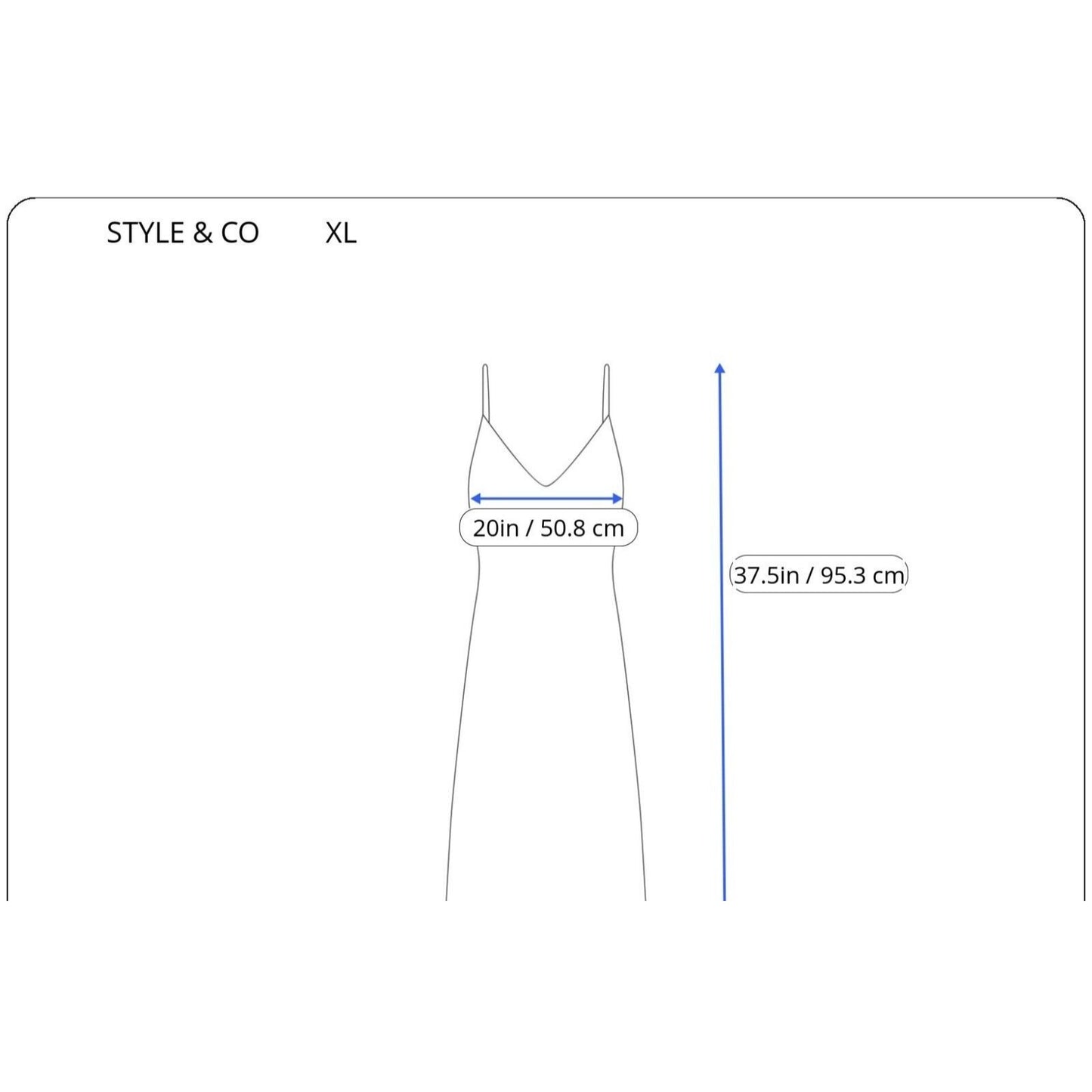 Style Co Womens Dress XL Mini Slip Adjustable Spaghetti Casual Purple Geometric