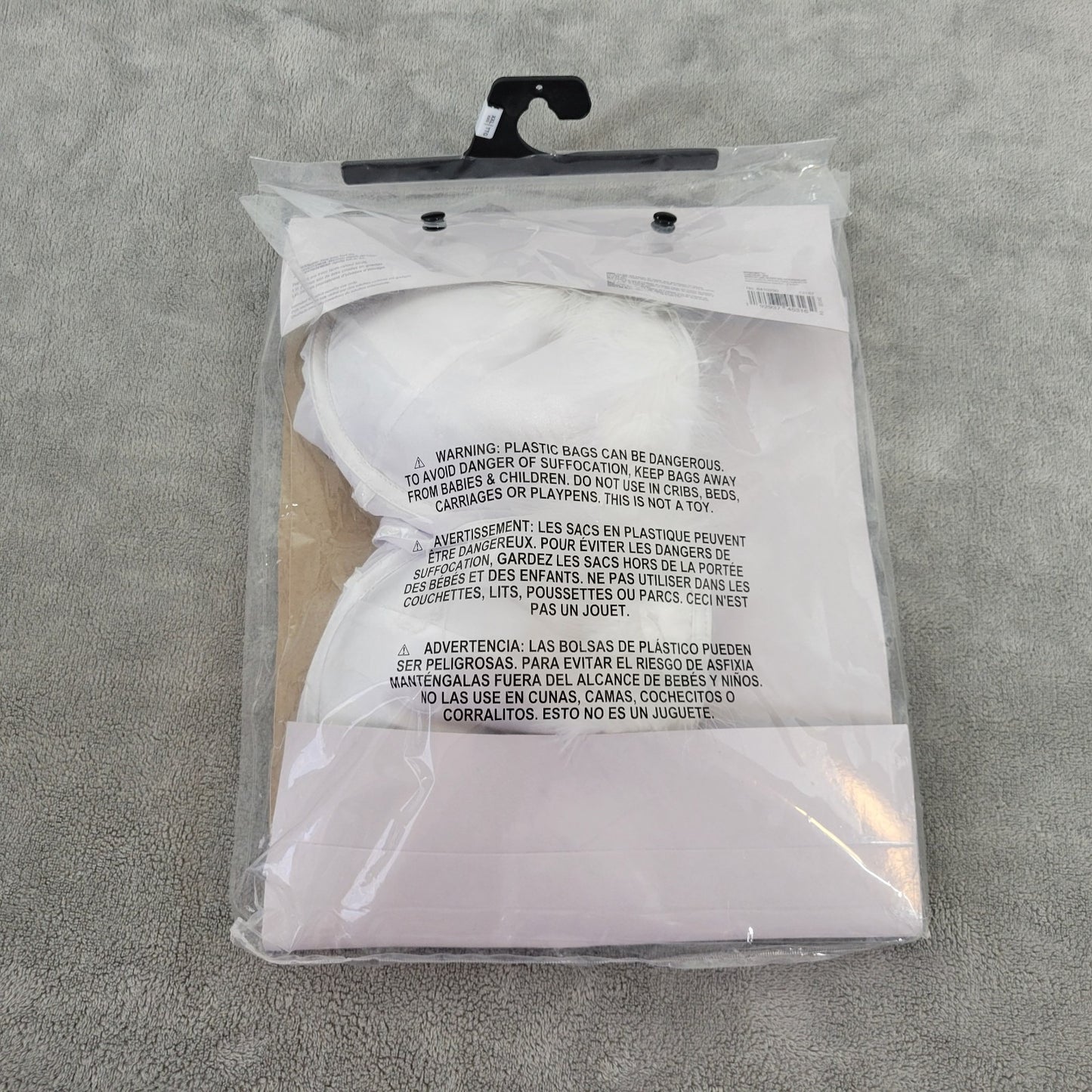 Adult Womens Halloween Costume 2XL 18 20 Plus Bustier ONLY White Theater Show