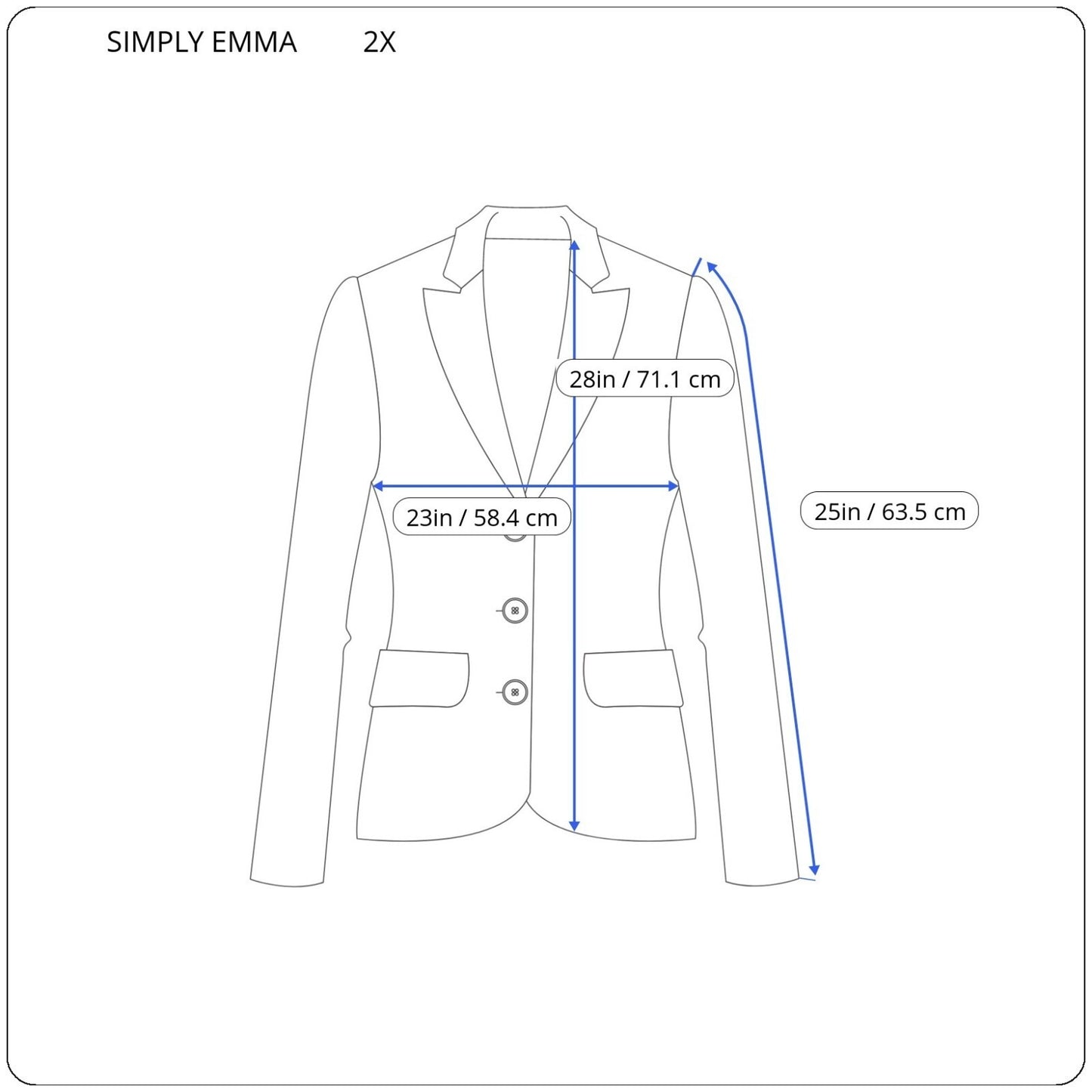 Simply Emma Womens Jacket 2X Plus Blazer Red Floral One Button Pockets Office