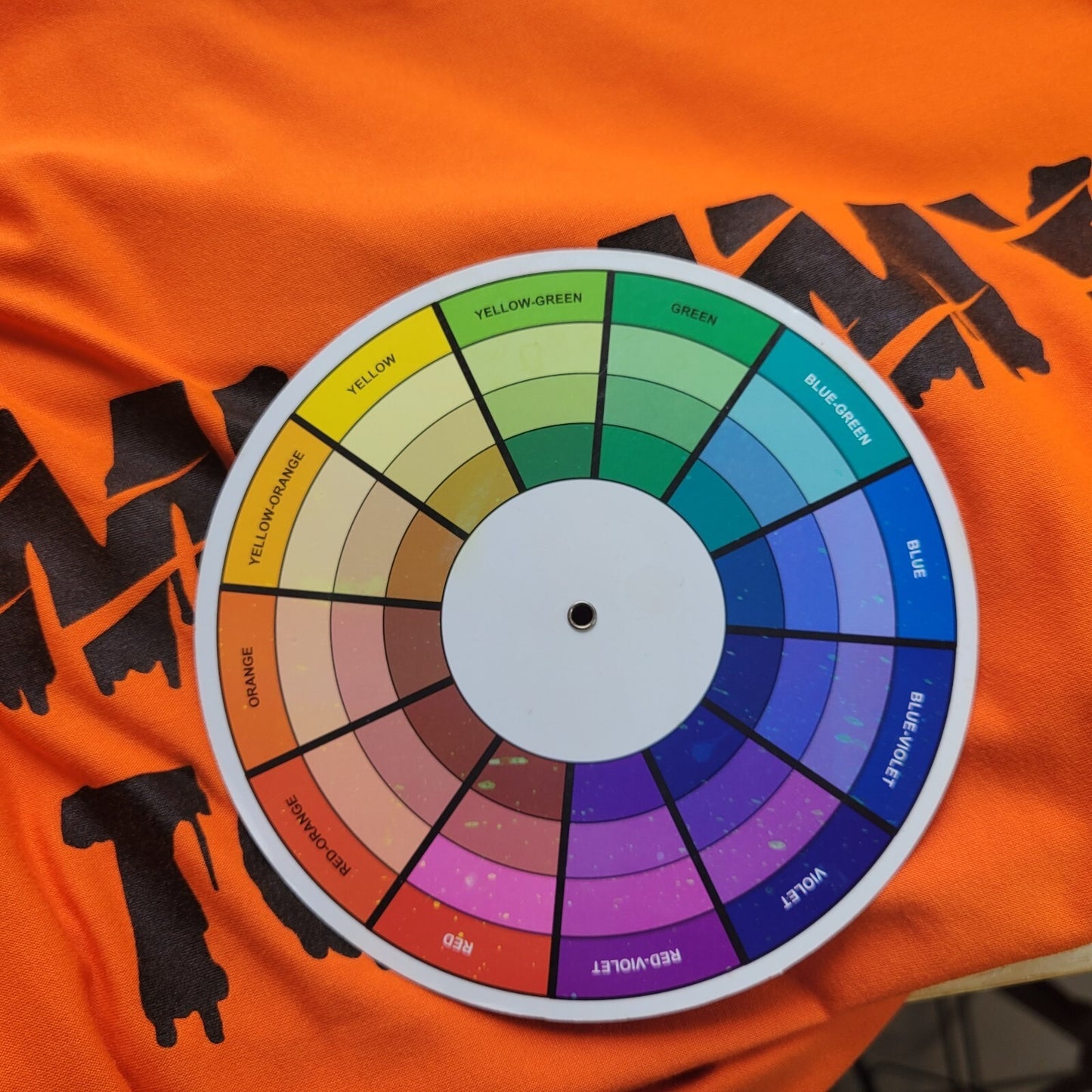 Halloween Time Tru Womens Maternity Top XL Tee Comfy Orange Mummy to Be Mom