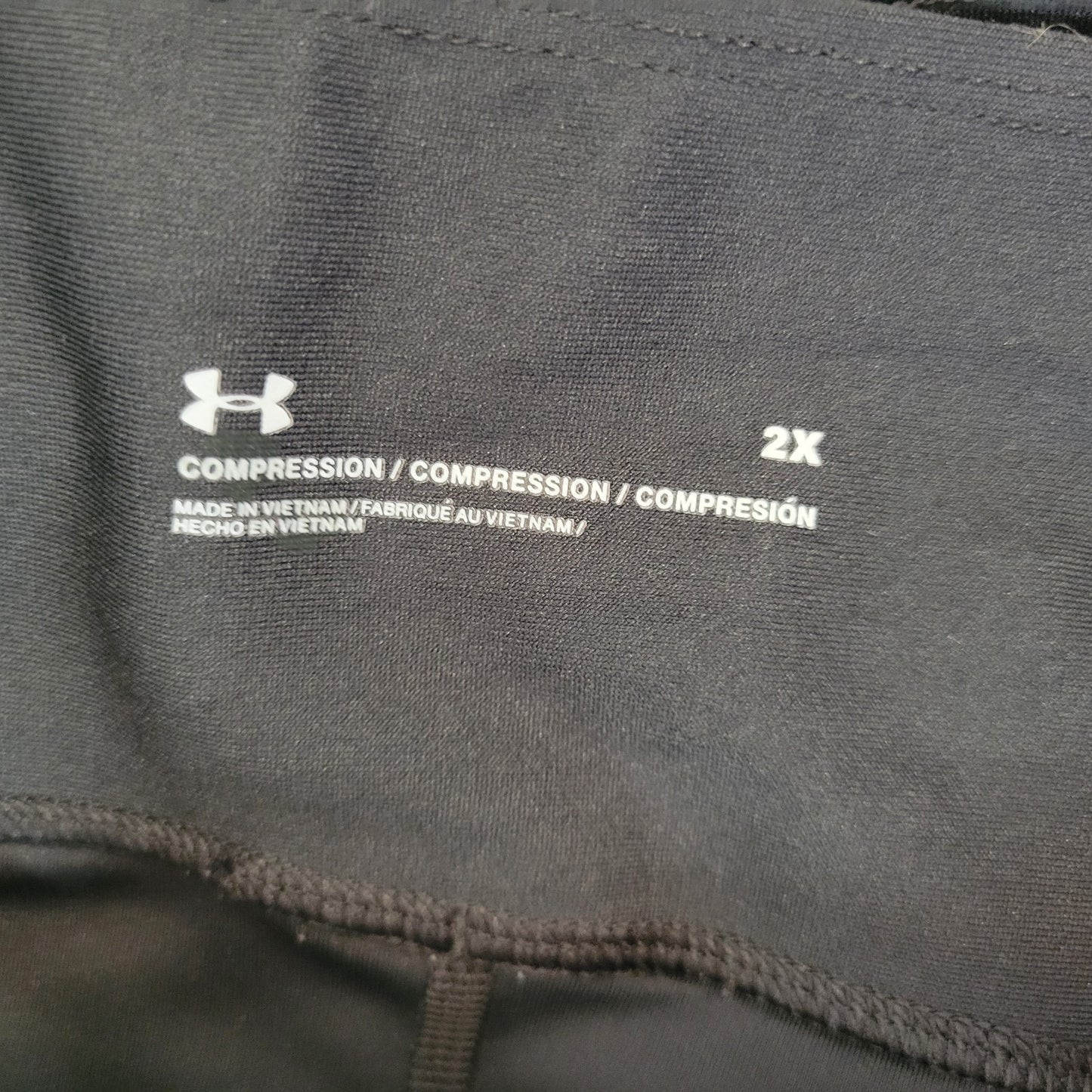 Hurley Womens Pants 2X Plus Leggings Capri Compression Black Lightweight Active