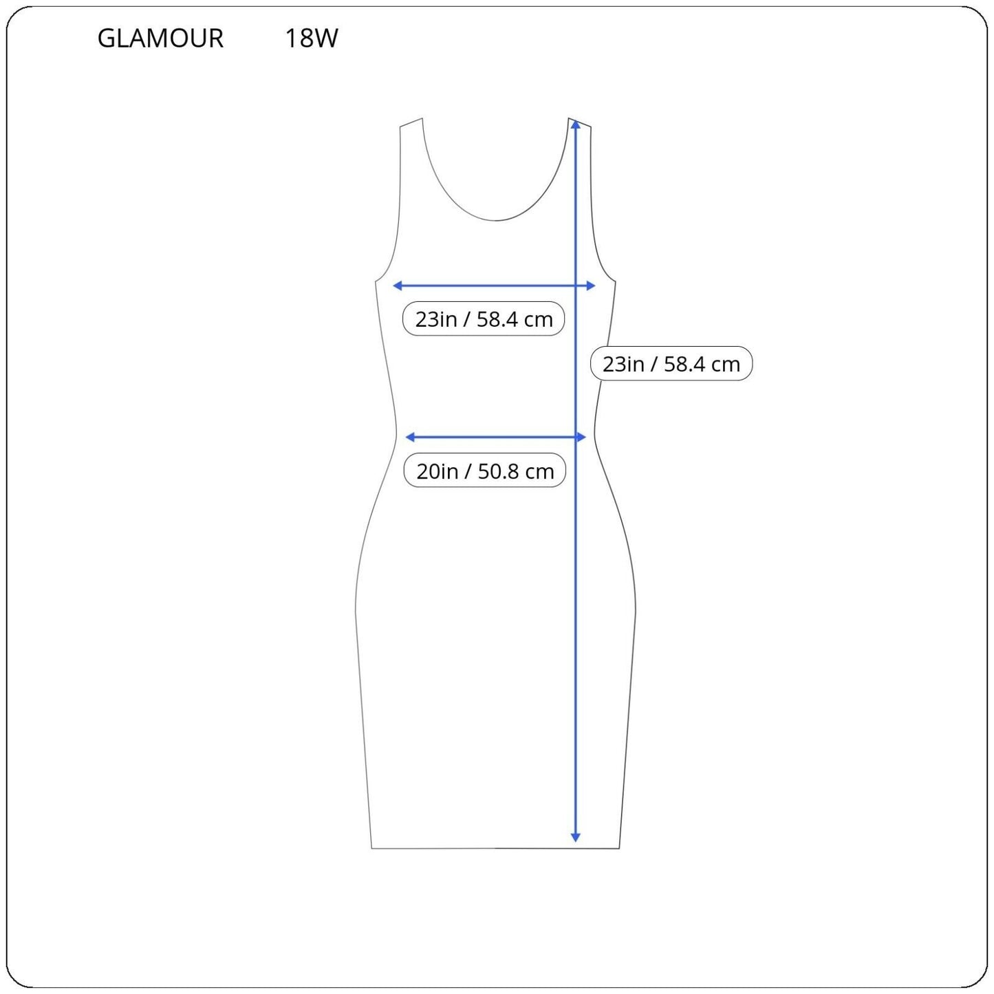 Glamour Womens Dress 18W Sleeveless Sheath Black Geometric Poly Blend Ruffle