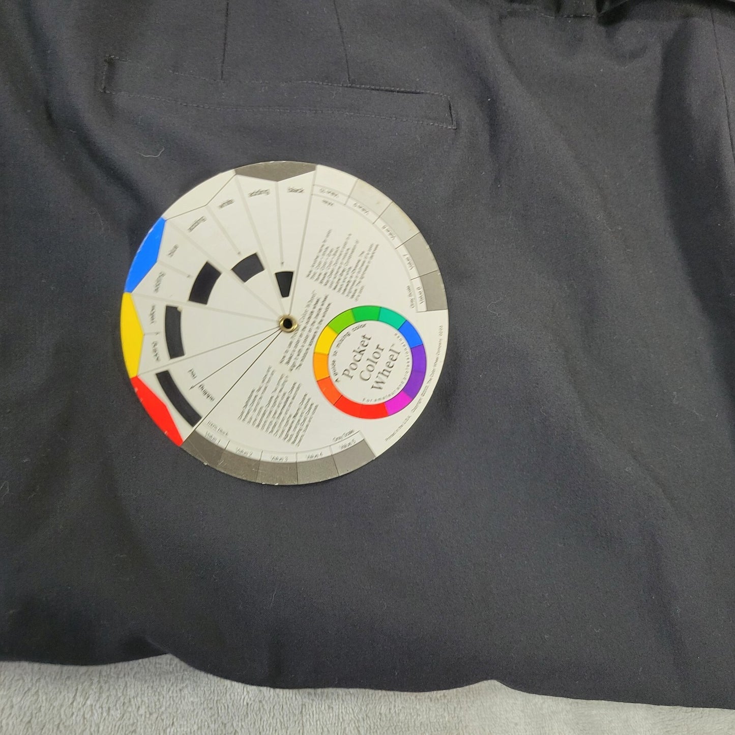 Lane Bryant Womens Pants 26 Plus Capri Black Zip Fly Sash Cuffed Poly Blend