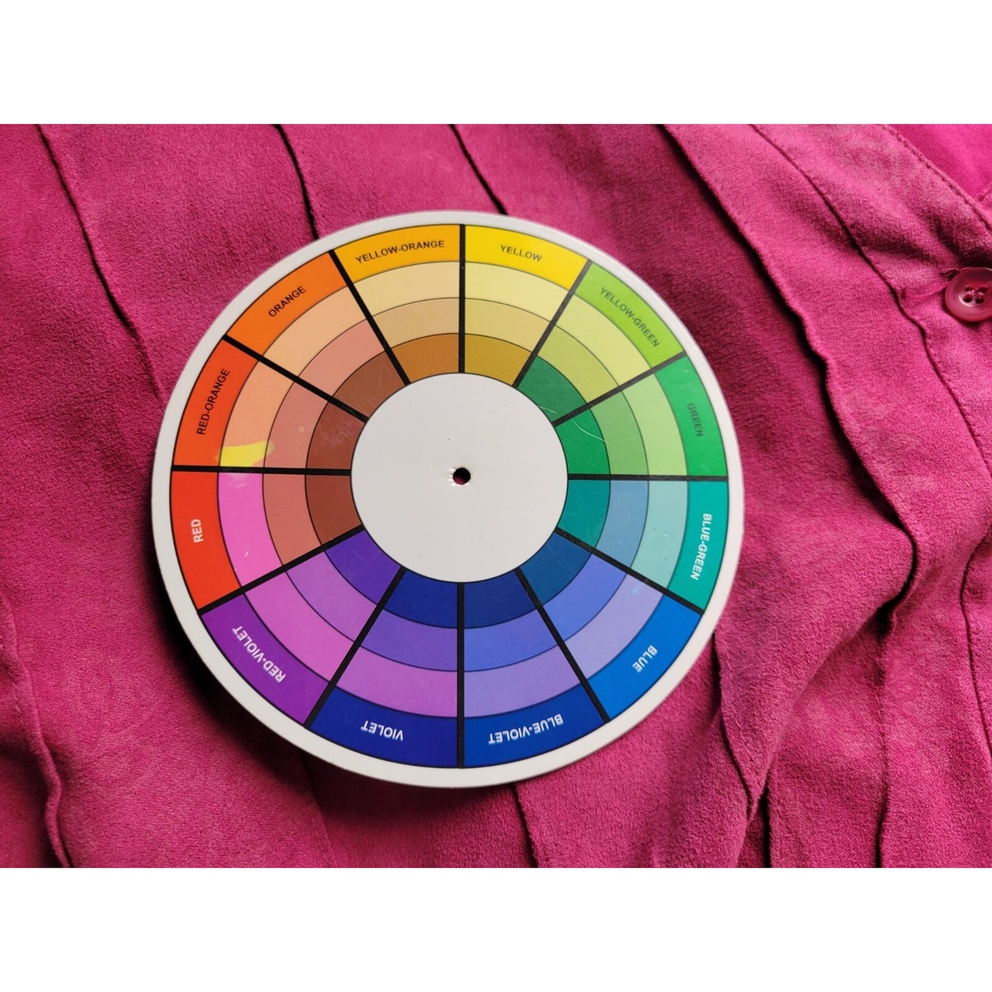 Lemon Grass Women Top 2X Plus Long Sleeve Pink Stamped Floral Polyester Velour