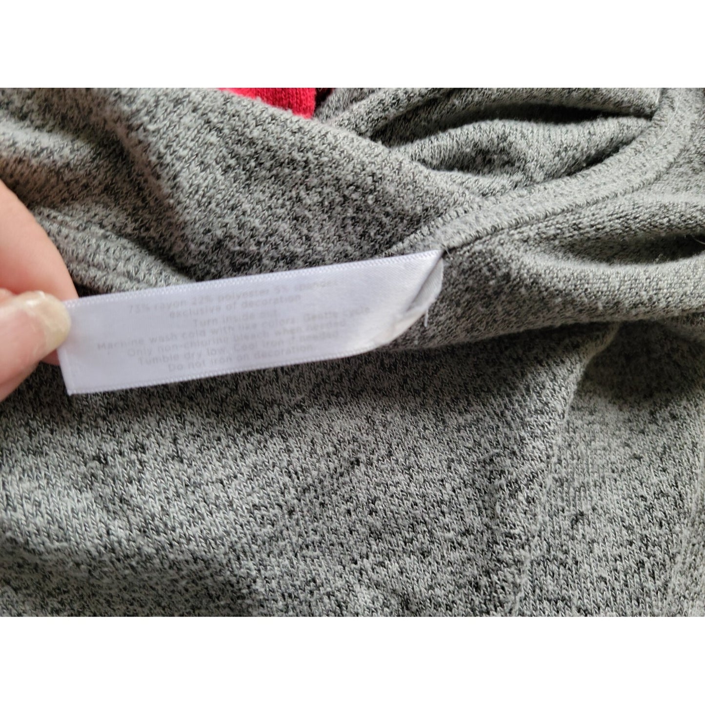 Christmas Cacique Womens Pajamas 18 20 Plus Top Long Sleeve Sequins Naughty Nice