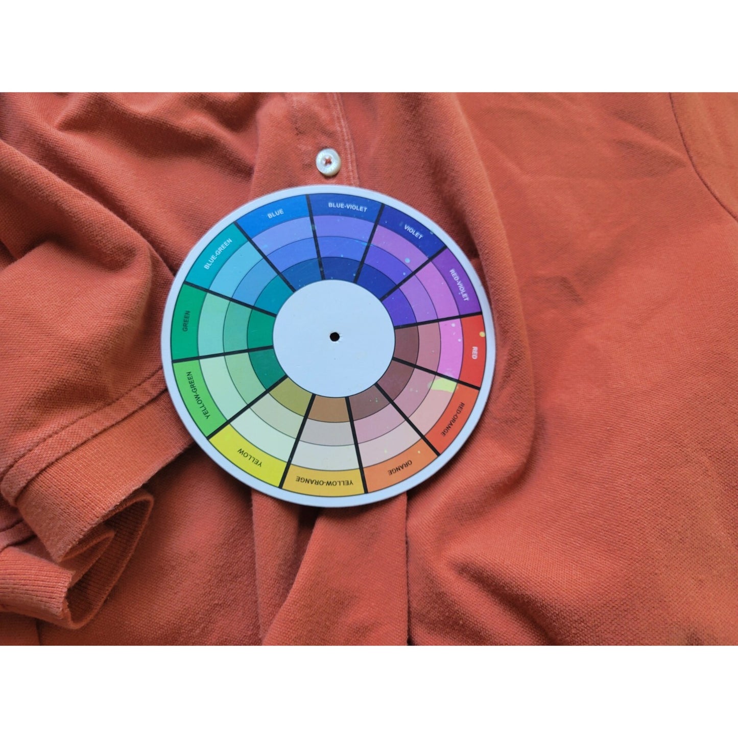 Tommy Hilfiger Women Top 2X Plus Polo Short Sleeve Orange Cotton Blend Quarte