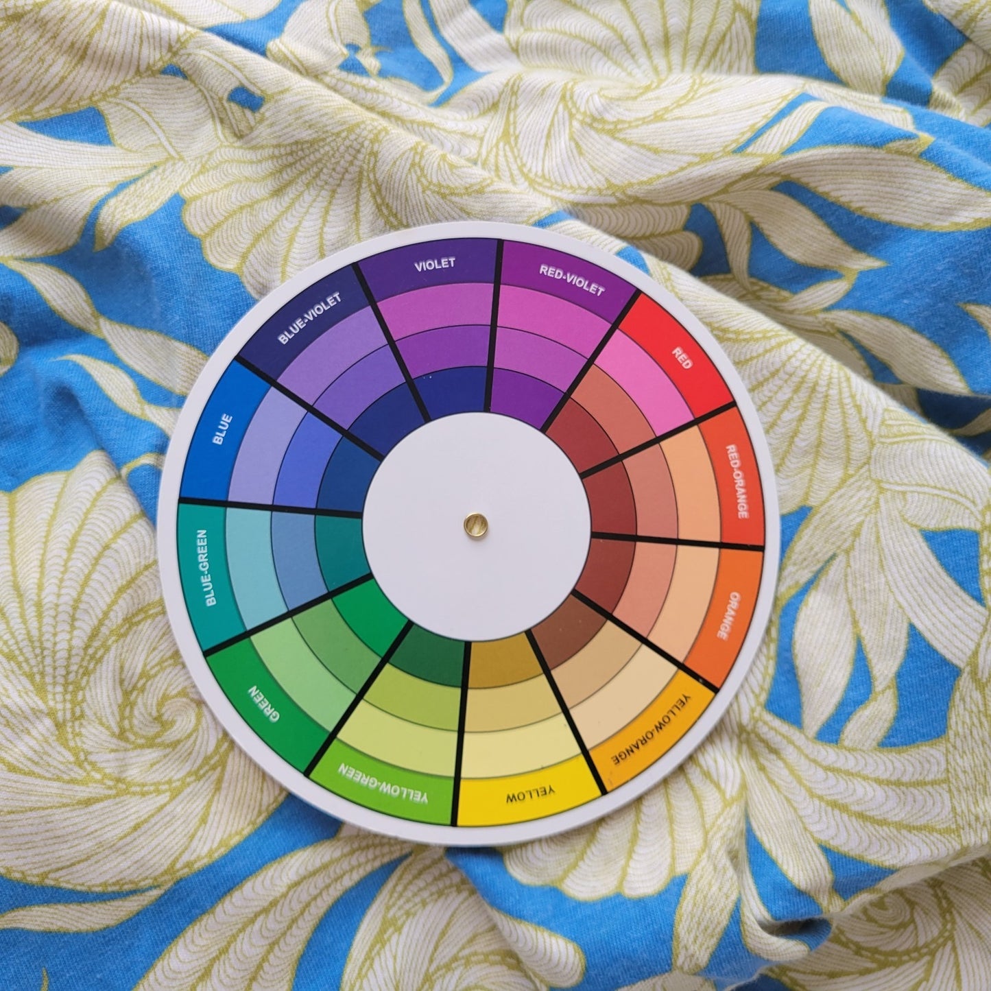 Woman Within Women Top 3X Plus Tee Short Sleeve Blue Green Nautilus Comfy Cotton