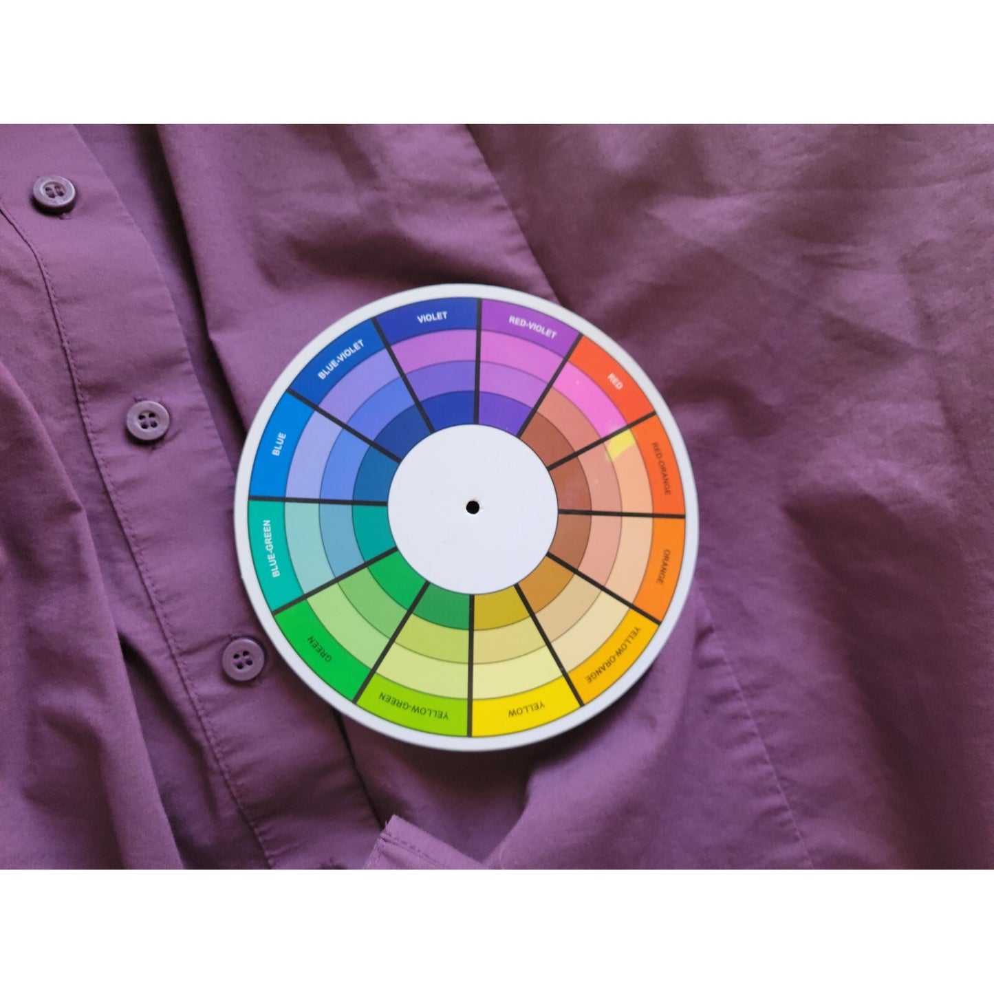 Worthington Women Shirt 3X Plus 3/4 Sleeve Collar Button Up Purple Lightweight