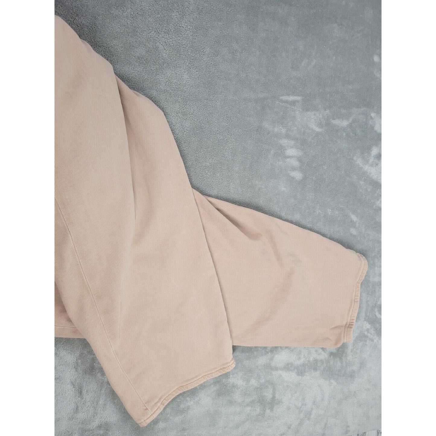Old Navy Womens Jeans 20 Crop Straight Leg Beige Denim Zip Fly Comfort Waist