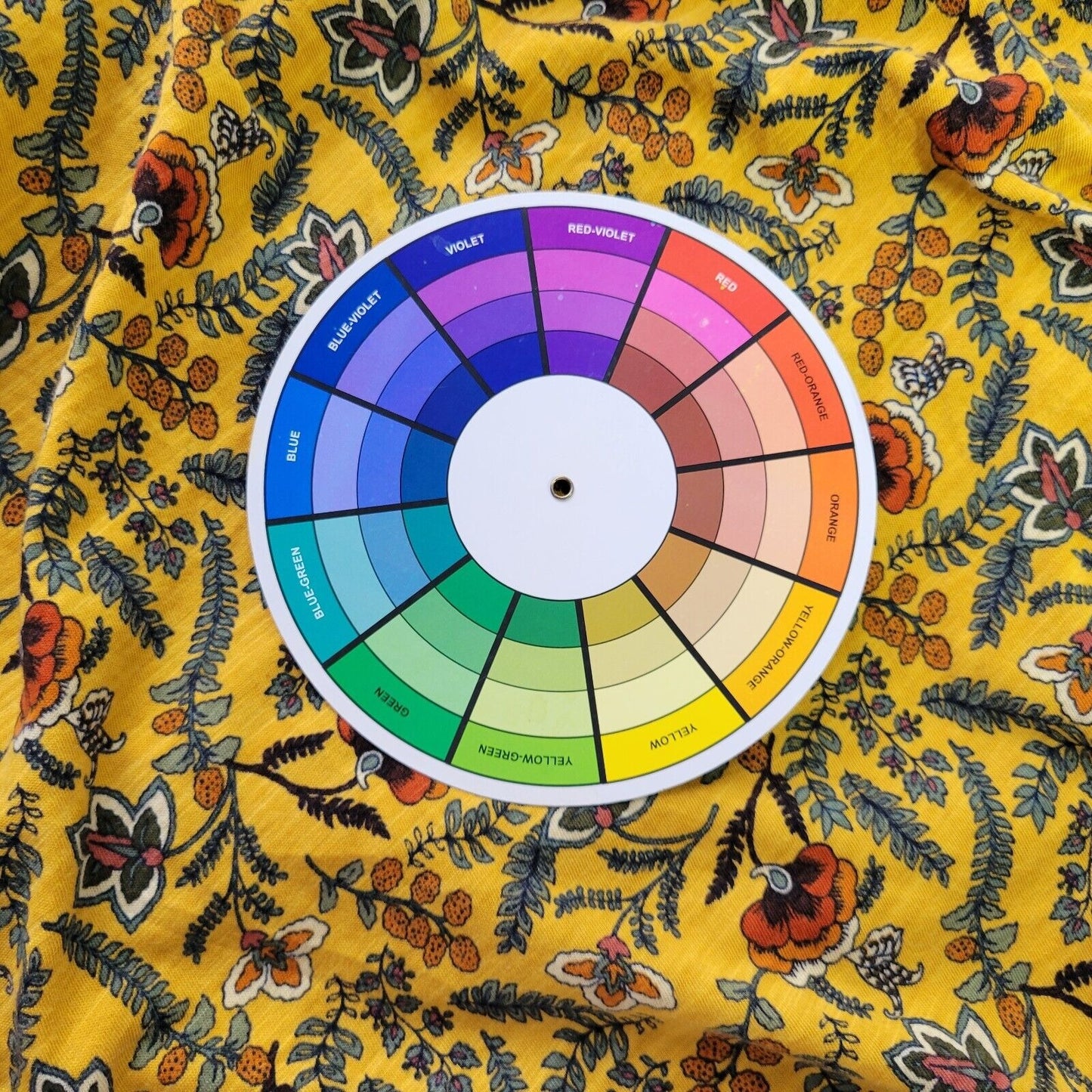 Cato Womens Top 18W 20W Long Sleeve Gold Orange Floral Cotton Blend Lightweight