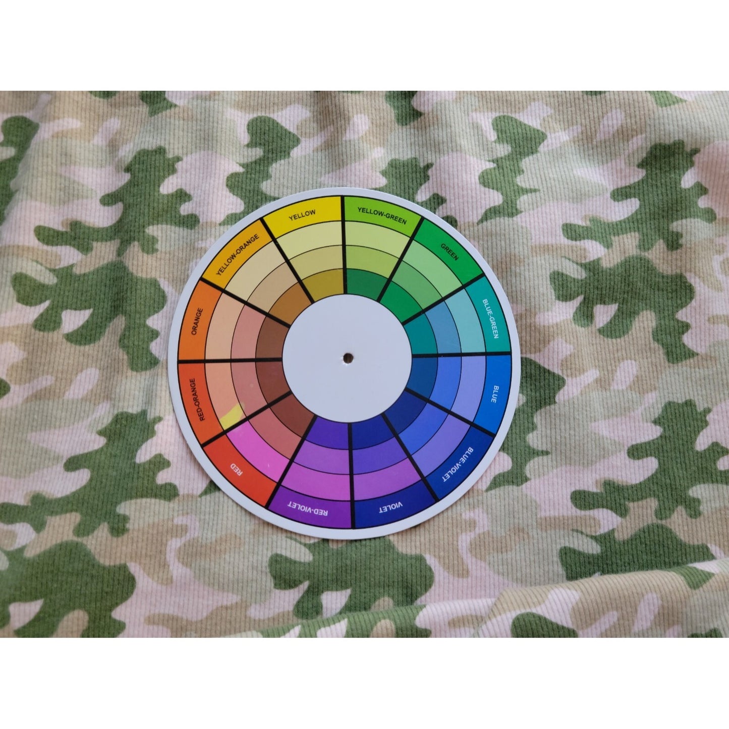 Faded Glory Womens Top 3X Plus Tank Green Camouflage Relaxed Ribbed Stretchy