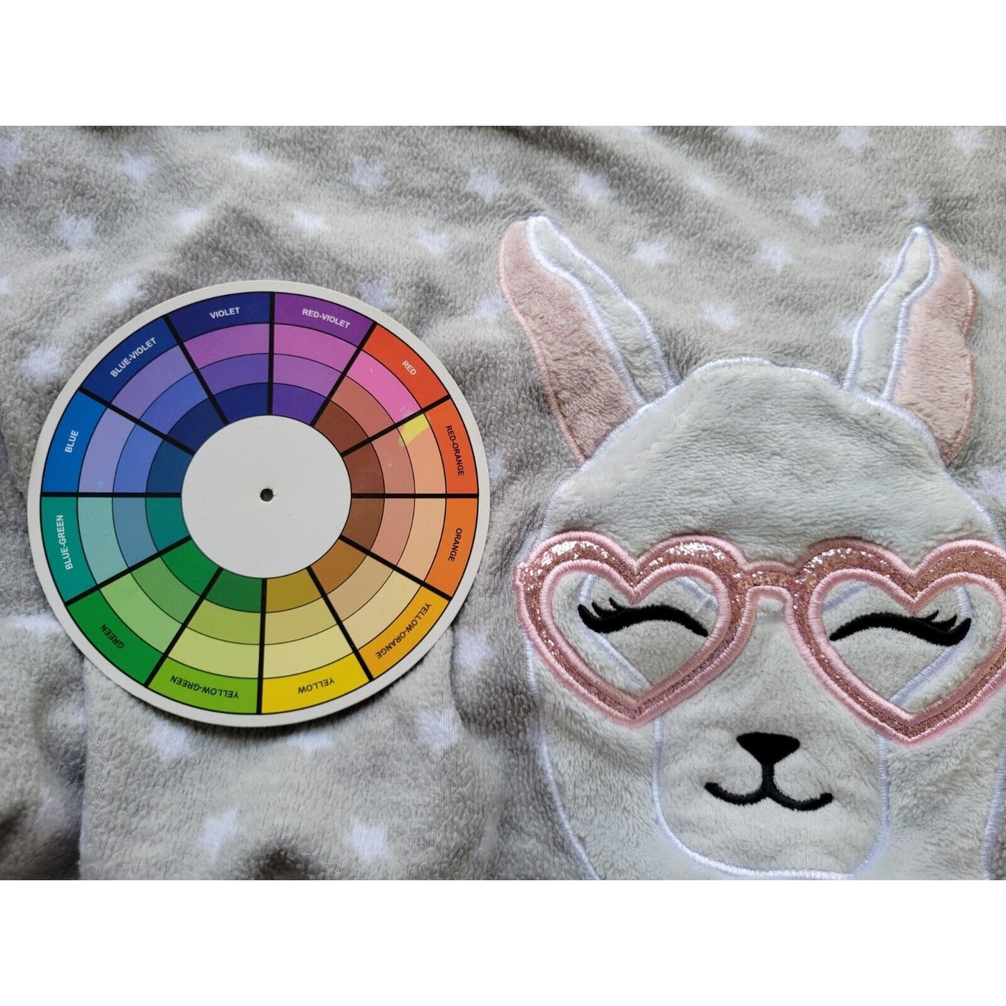 Secret Treasures Womens Top Extra Large XL 16 18 Pajama Llama Gray Lounge Fleece