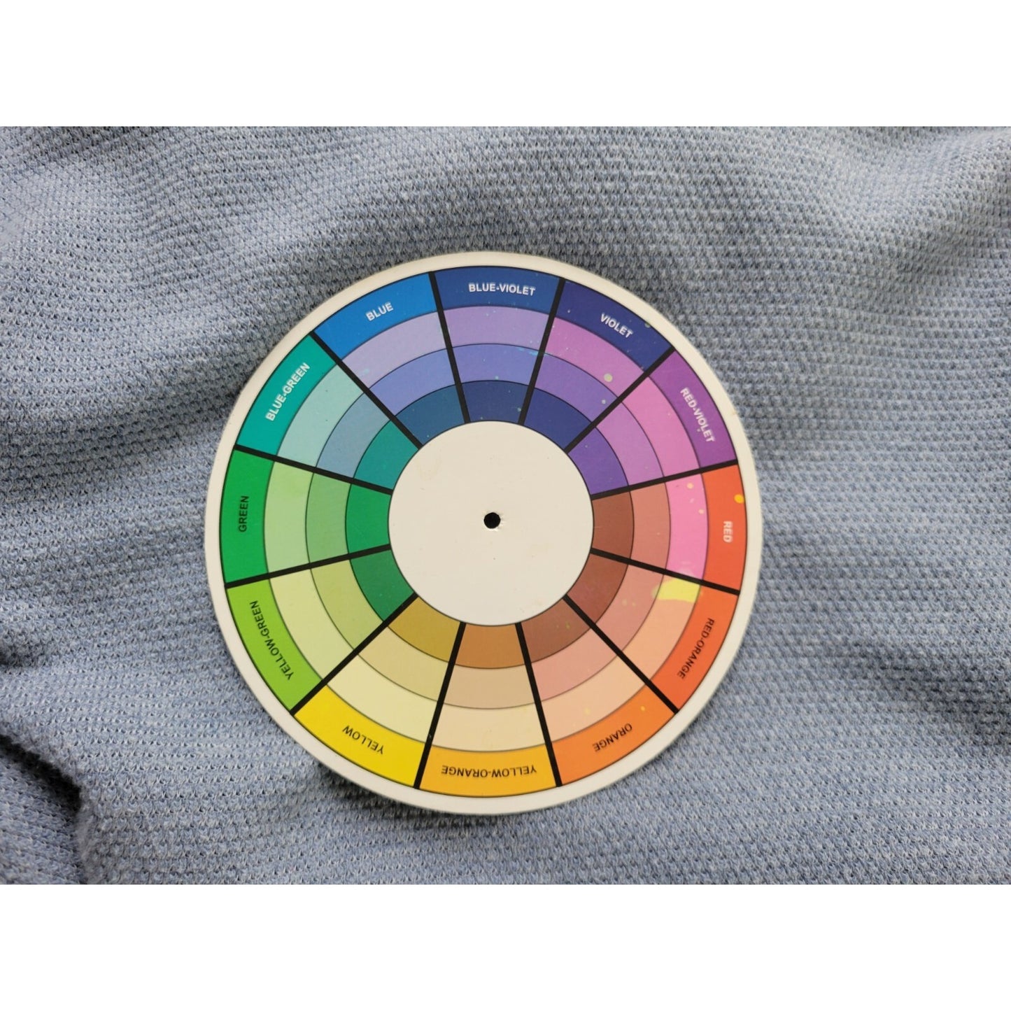 Chaps Womens Top XXL Plus Lace Up Sleeve Blue Sheer Pointelle Stretchy Knit