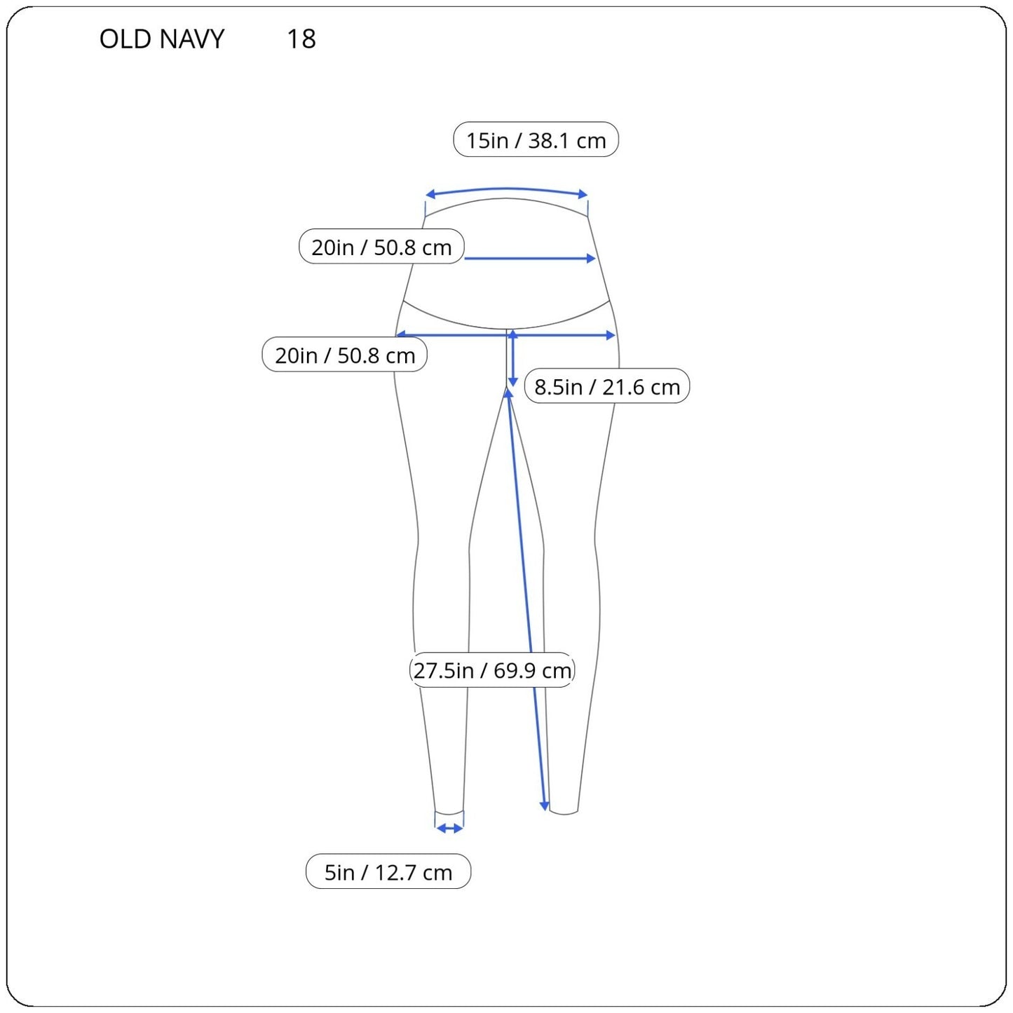 Old Navy Rockstar Womens Maternity Jeans 18 Plus Crop Black Button Full Panel