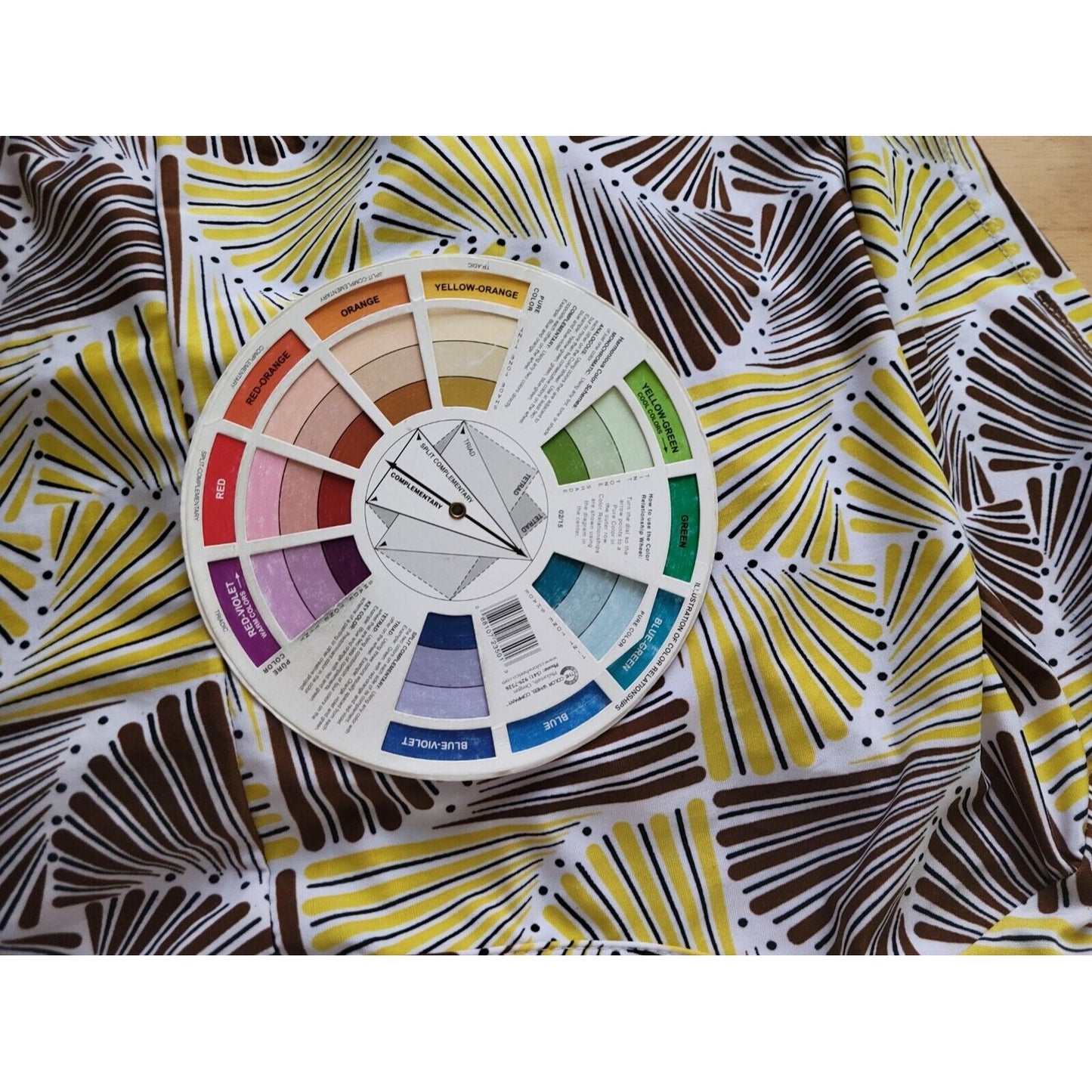 Jonathan Martin Womens Top 2X Plus Tee Yellow Geometric Cowl Neck Poly Blend