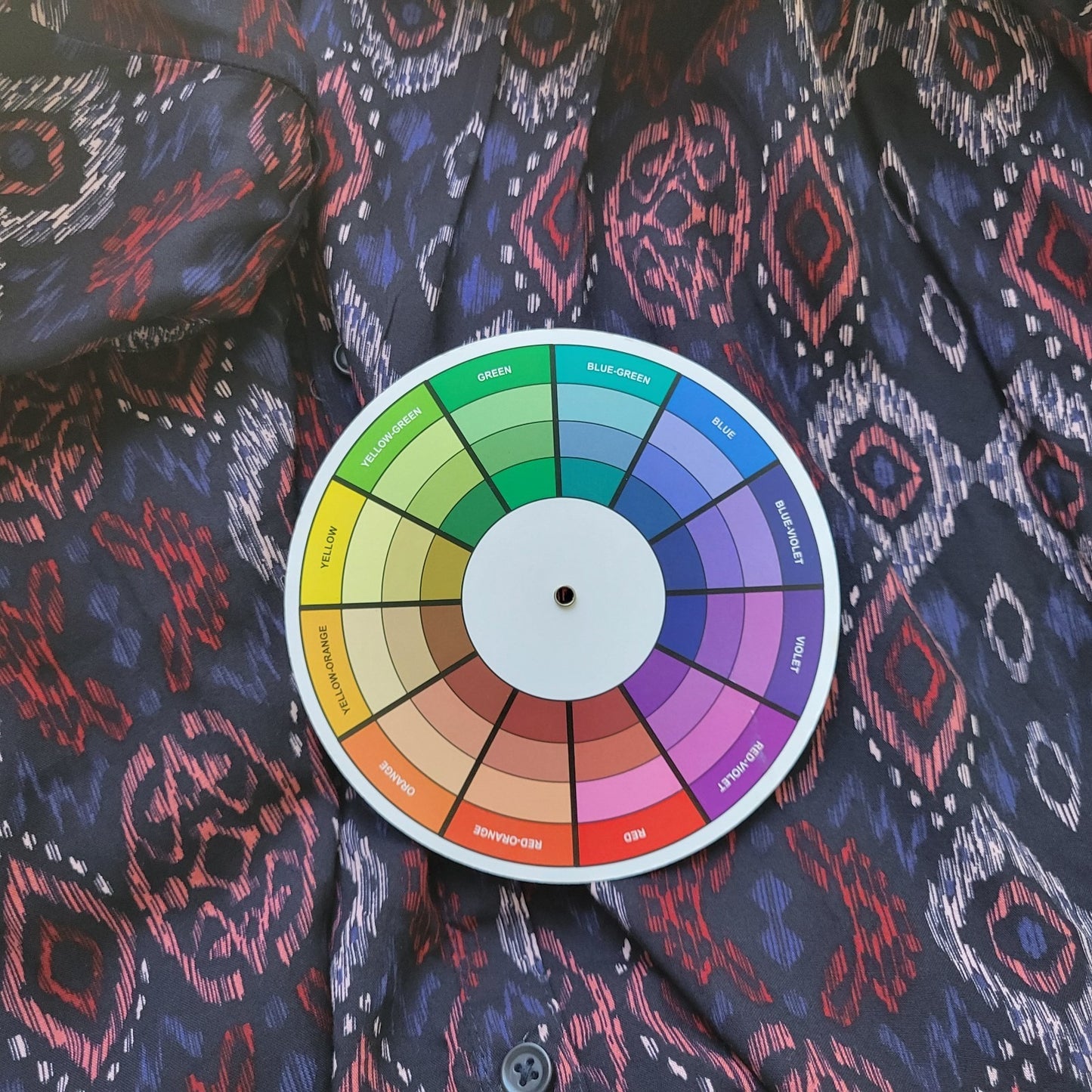 Beach Lunch Lounge Womens Dress XL Long Sleeve Blue Geometric Ruffle Viscose