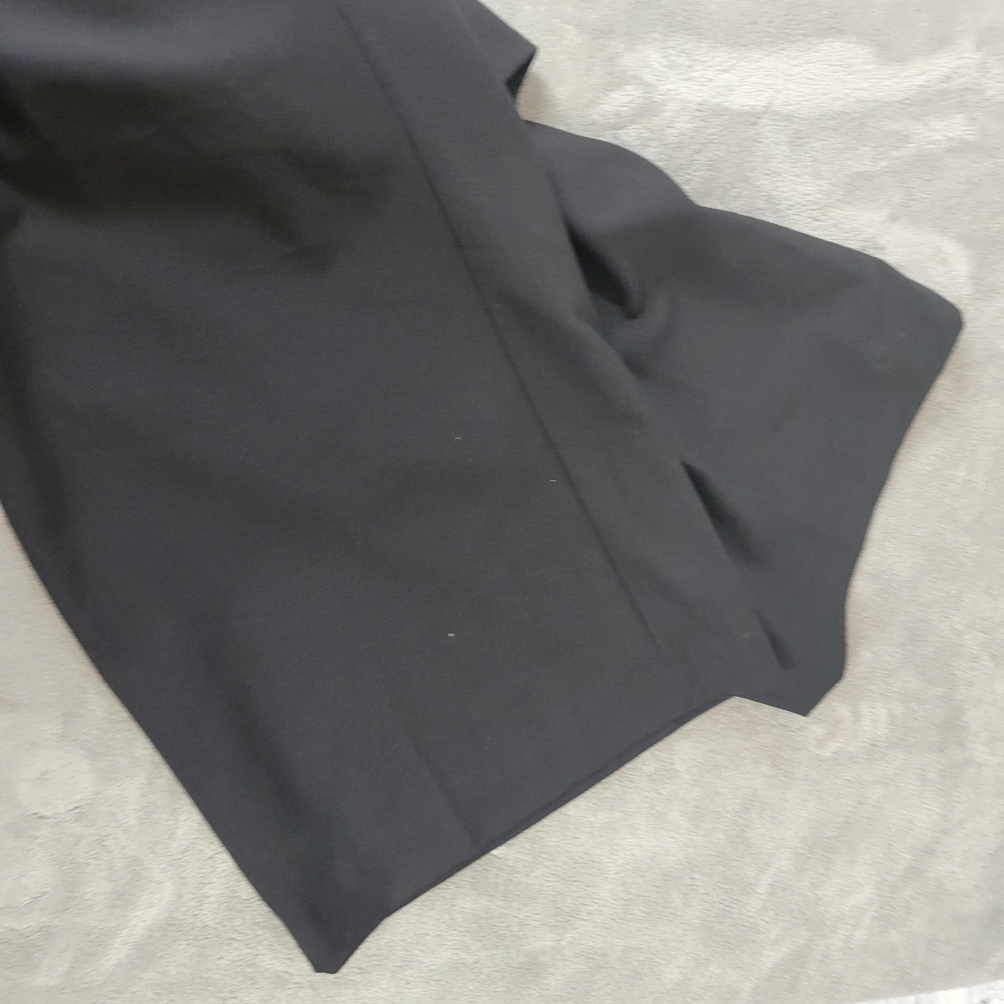 Lane Bryant Womens Pants 28 Plus Black Wide Leg Stretch High Rise Office New