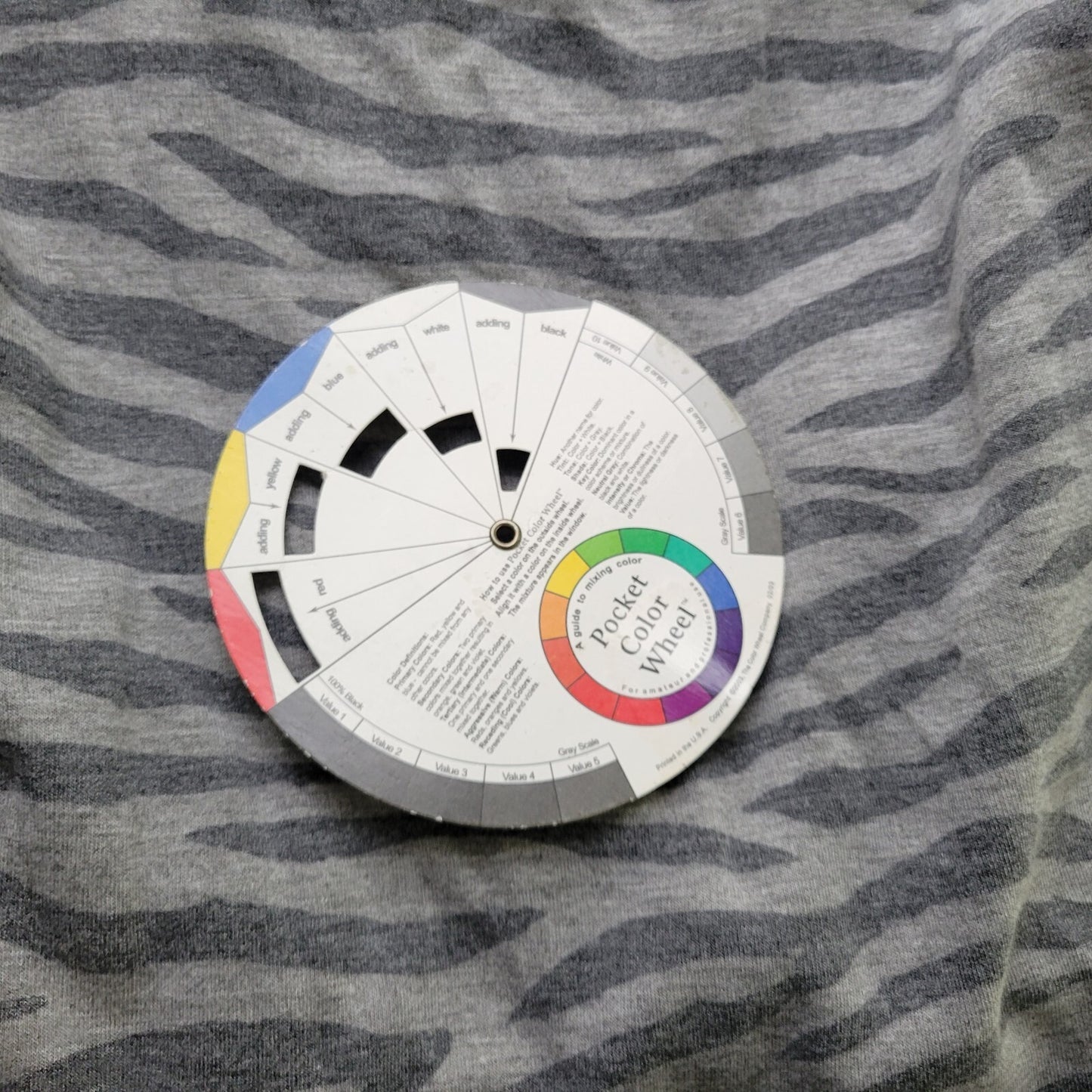 Falls Creek Womens Sweatshirt 2X Plus Long Sleeve Zebra Gray Animal Print Soft