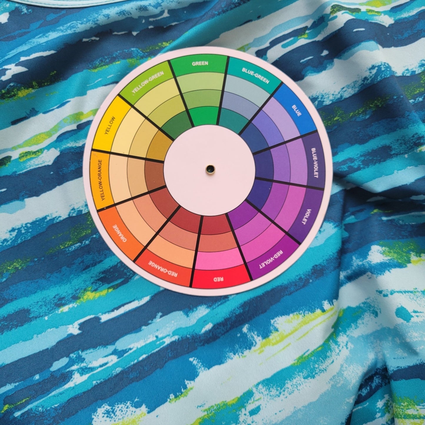 Eddie Bauer Womens Top 2XL Plus Tank Blue Watercolor Poly Blend Lightweight