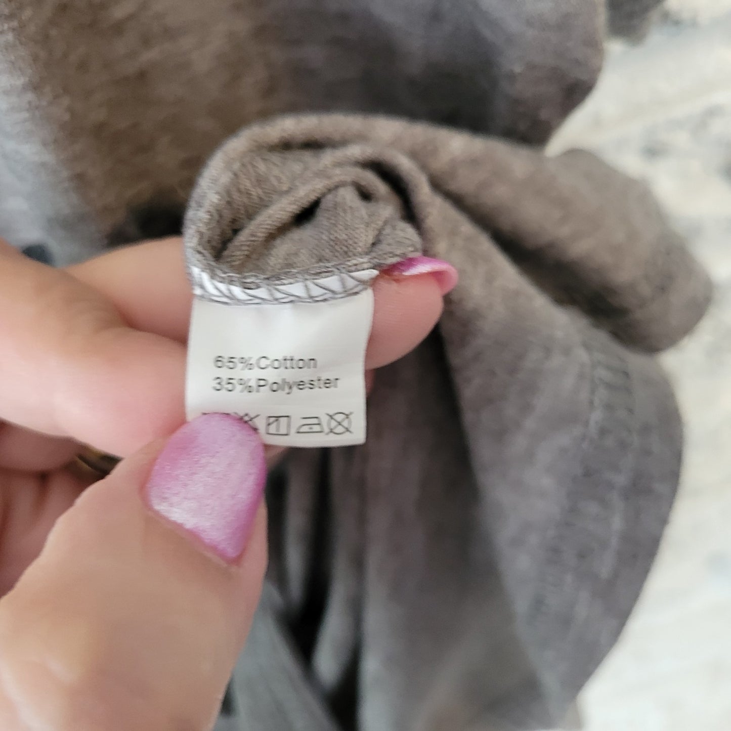 Womens Top Extra Large XL Tee Short Sleeve Gray Limits of My Medication Funny