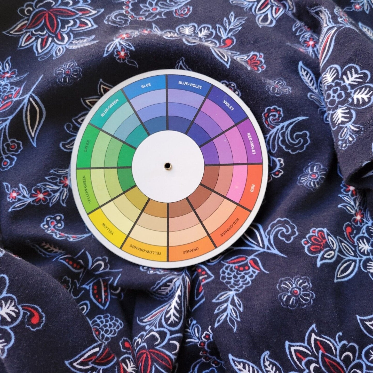 Kim Rogers Womens Dress XL Perfectly Soft Mini Blue Red Floral Cotton Comfy