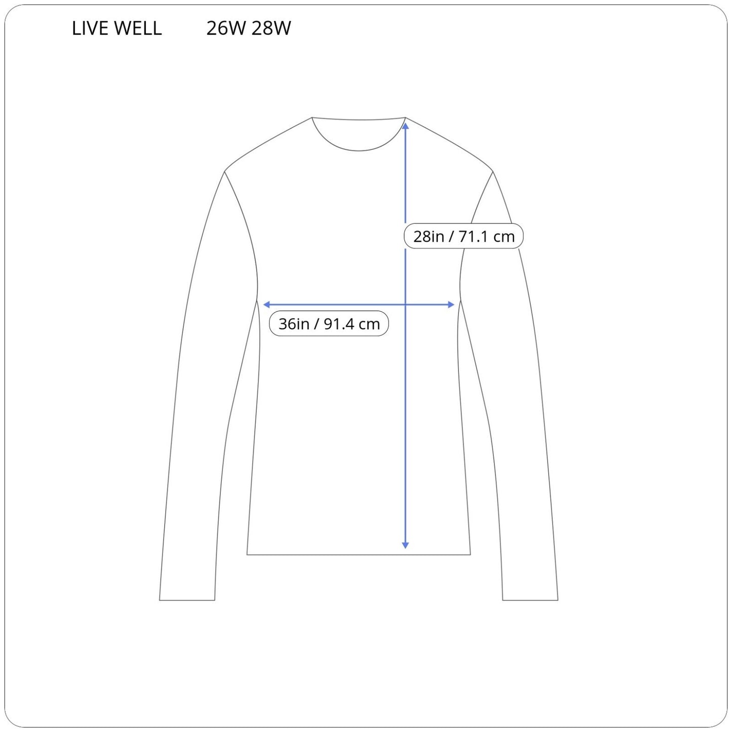 Christmas Live Well Womens Top 26W 28W Plus Tee Long Sleeve Joy Gray Soft Beaded