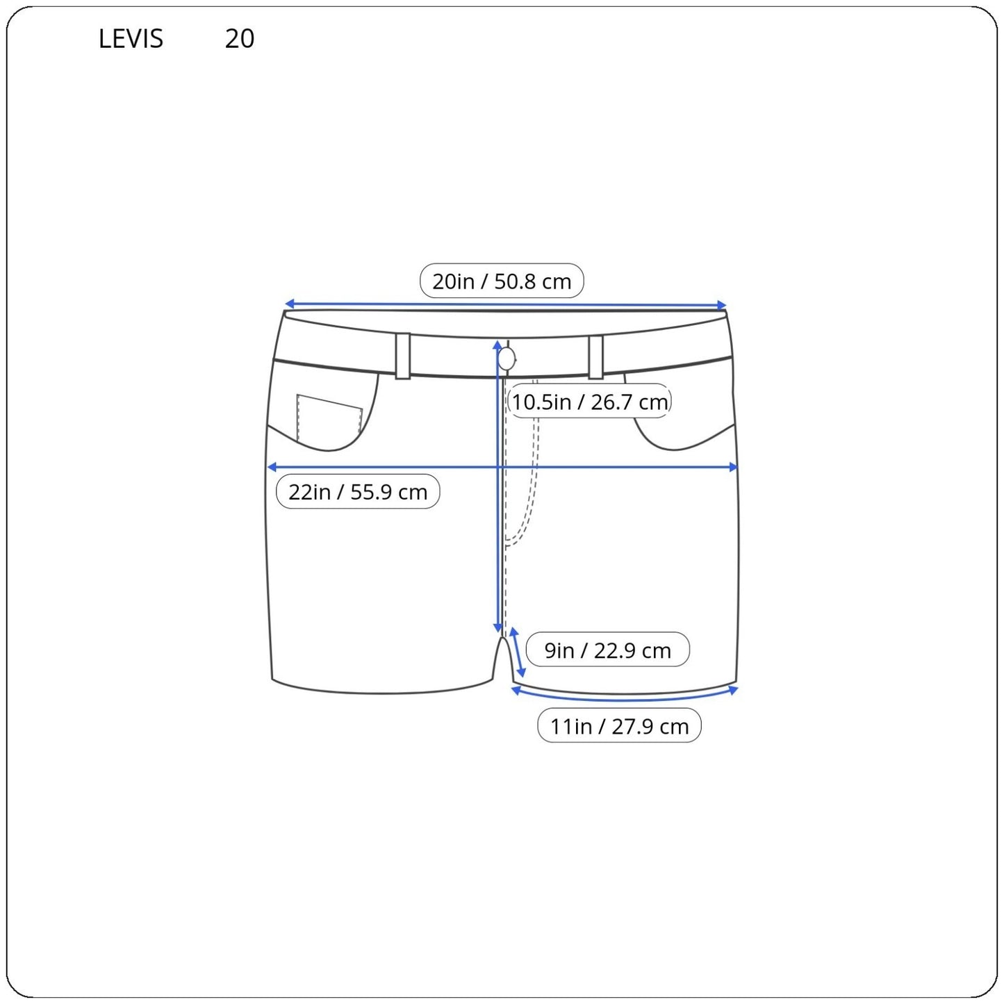 Levis Womens Shorts 20 Plus Red Denim Cotton Blend Stretch Comfort Waist Zip Fly