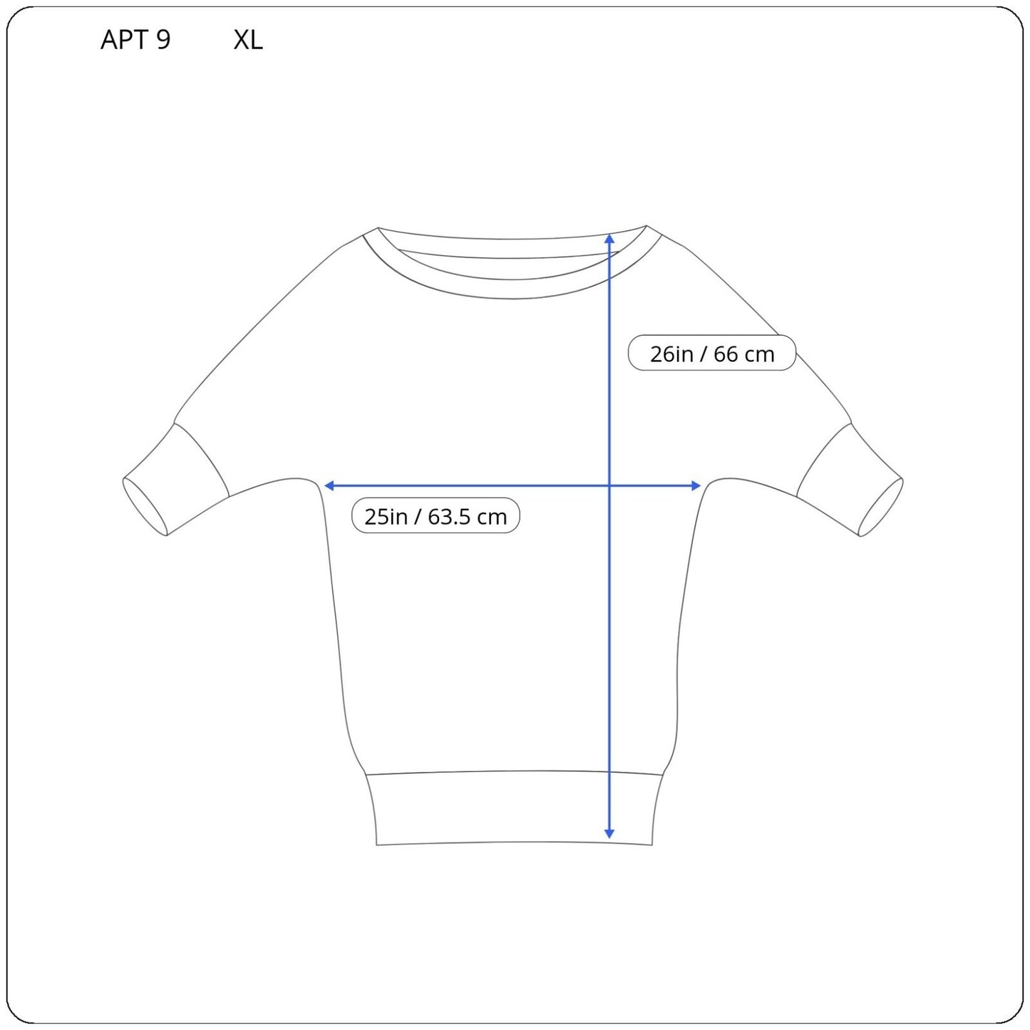 Apt 9 Womens Top Extra Large XL Dolman Sleeve Gray Animal Print Casual Stretchy