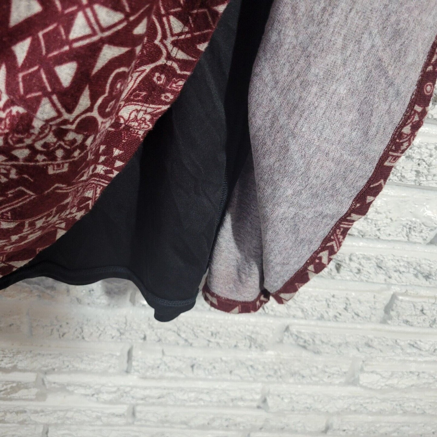 Alyx Womens Dress 20W Plus Long Sleeve Knit Brown Geometric Pullover Office