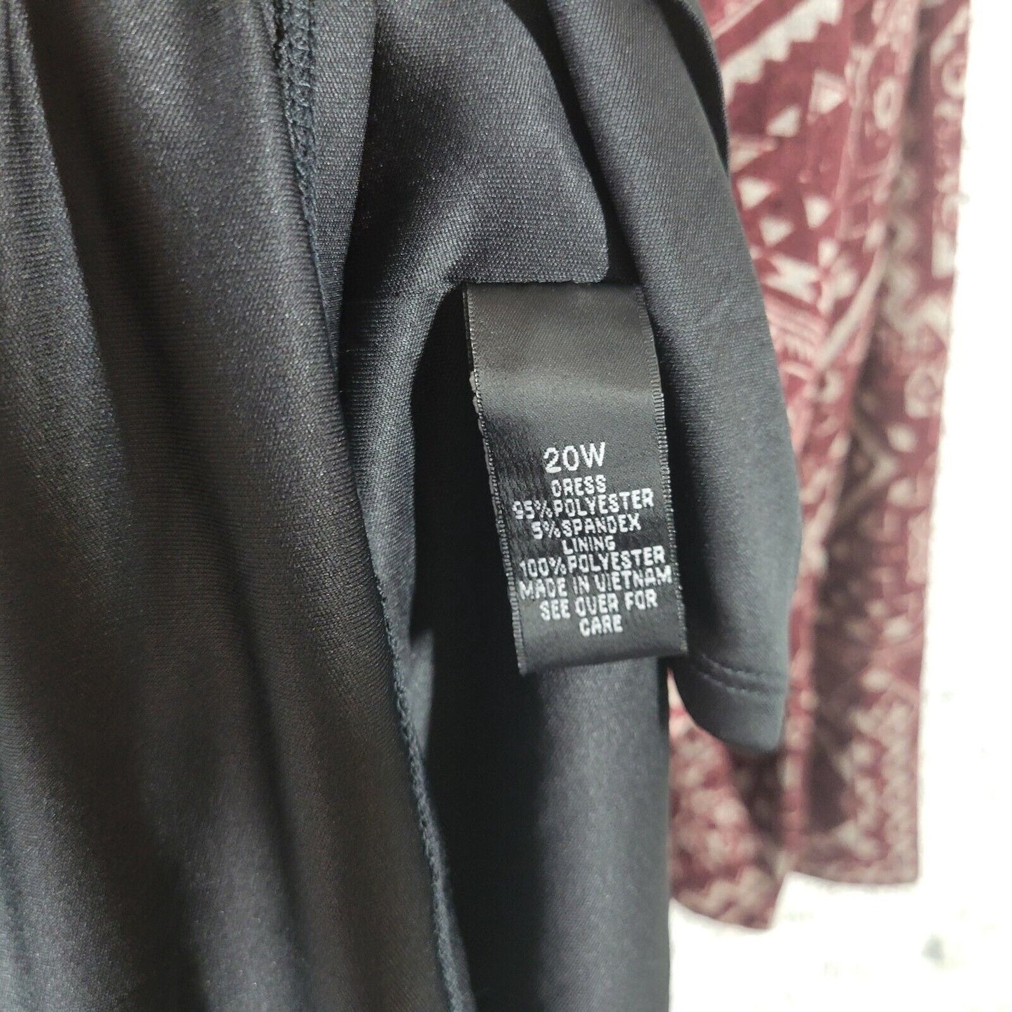 Alyx Womens Dress 20W Plus Long Sleeve Knit Brown Geometric Pullover Office