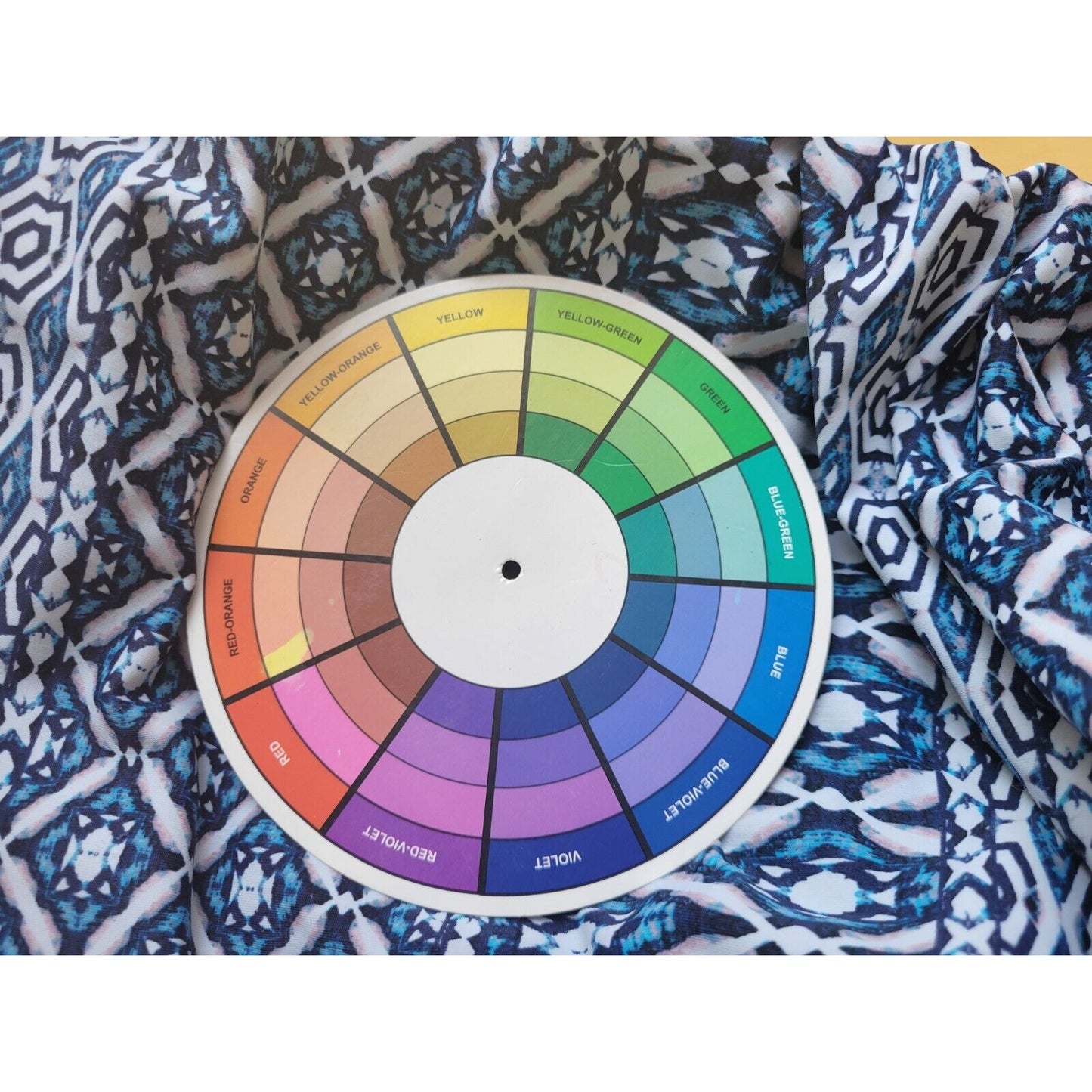 Time Tru Women Swimsuit Extra Large One Piece Blue Geometric Knotted Sides