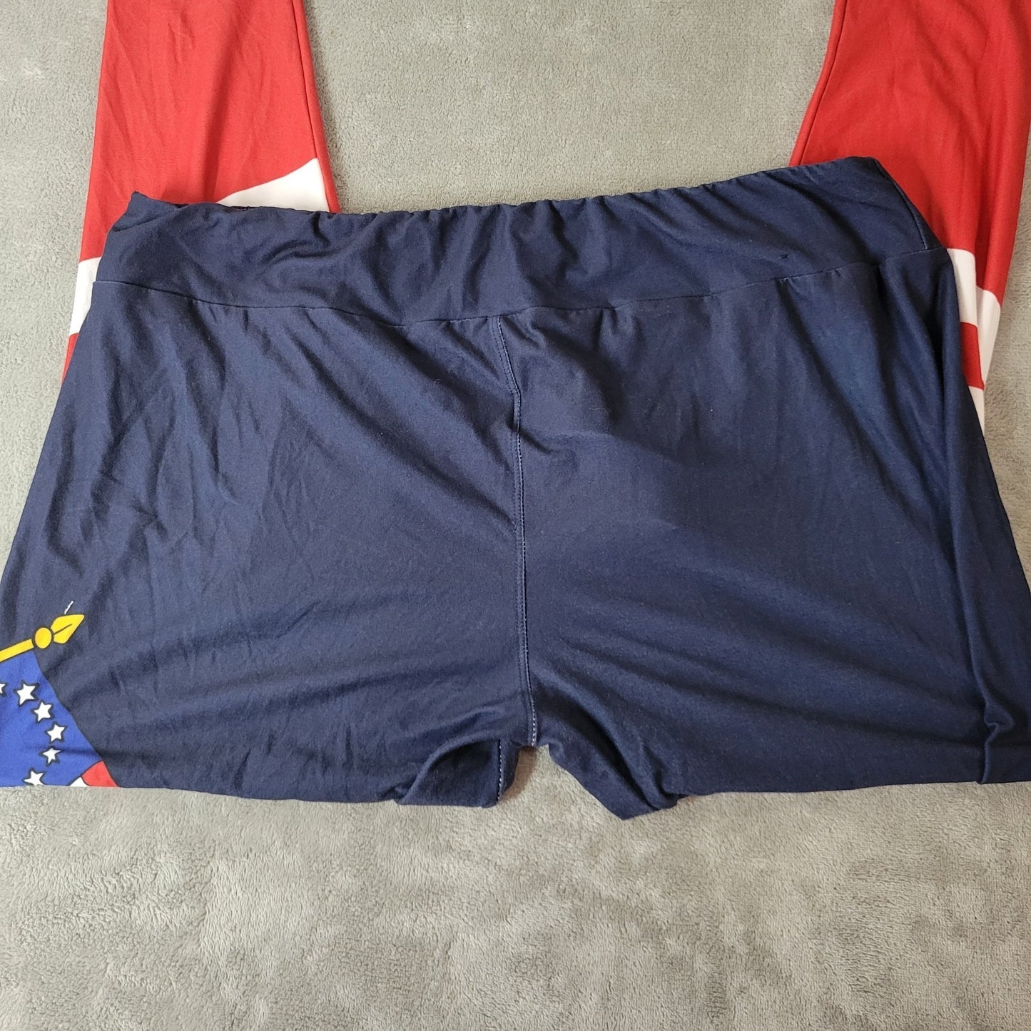 Walt Disney World Womens Leggings 1X Plus Americana Patriotic Fourth of July
