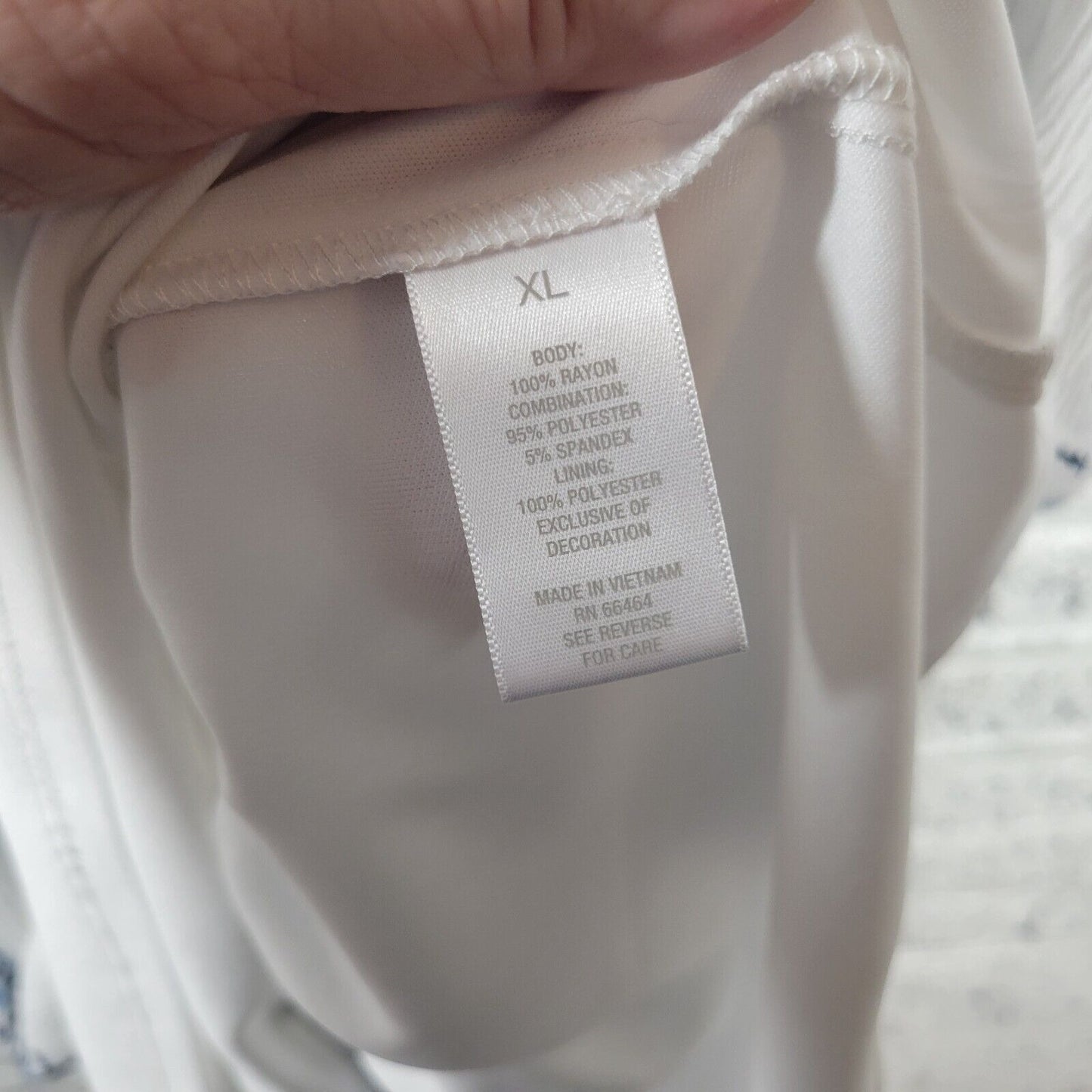 Westport Womens Dress Extra Large XL Sheath Mini Sleeveless Keyhole Embroidered