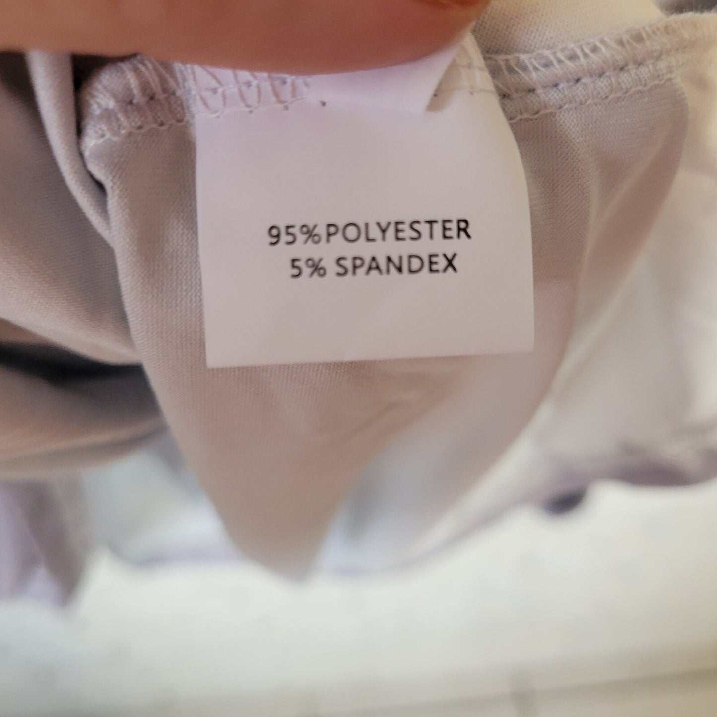 Womens Top 4XL Plus Tee Long Sleeve Heart Gray Poly Blend Reverse Stitch Comfy