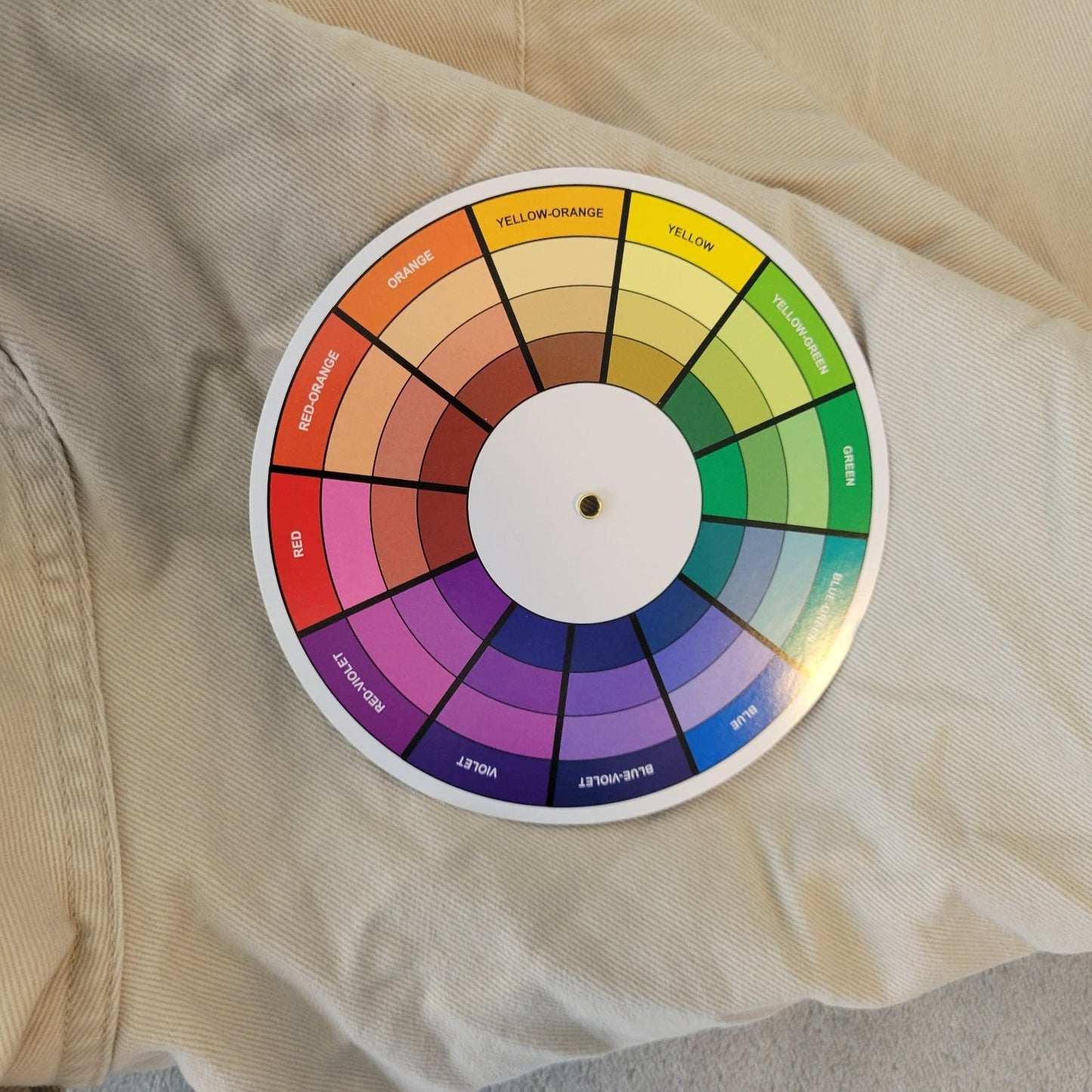 CJ Banks Womens Pants 24W Plus Cropped Beige Cotton Zip Fly Adjustable Waist